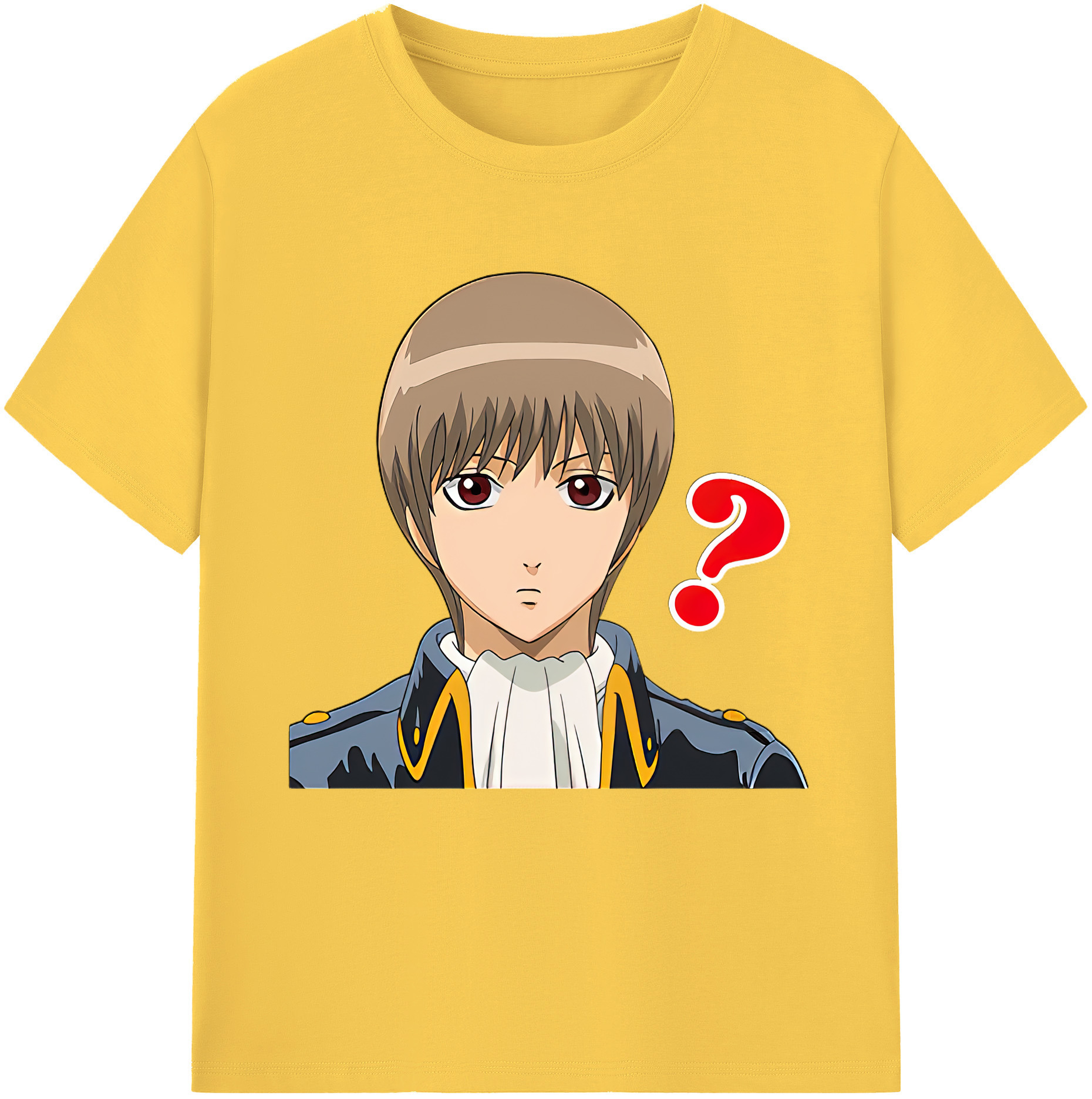 （画像用） ぎんたま 坂田銀時（さかたぎんとき） 神楽 志村新八（しむら しんぱち） GINTAMA Sakata Gintoki Kagura Shimura Shinpachi 綿100％半袖Tシャツ（フロントプリント）