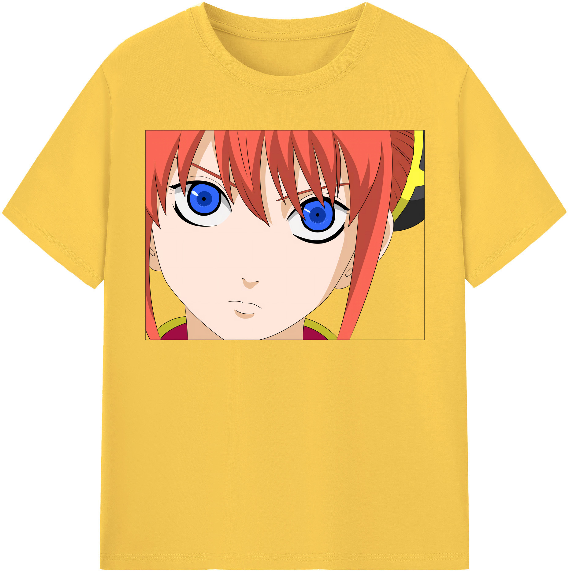 （画像用） ぎんたま 坂田銀時（さかたぎんとき） 神楽 志村新八（しむら しんぱち） GINTAMA Sakata Gintoki Kagura Shimura Shinpachi 綿100％半袖Tシャツ（フロントプリント）