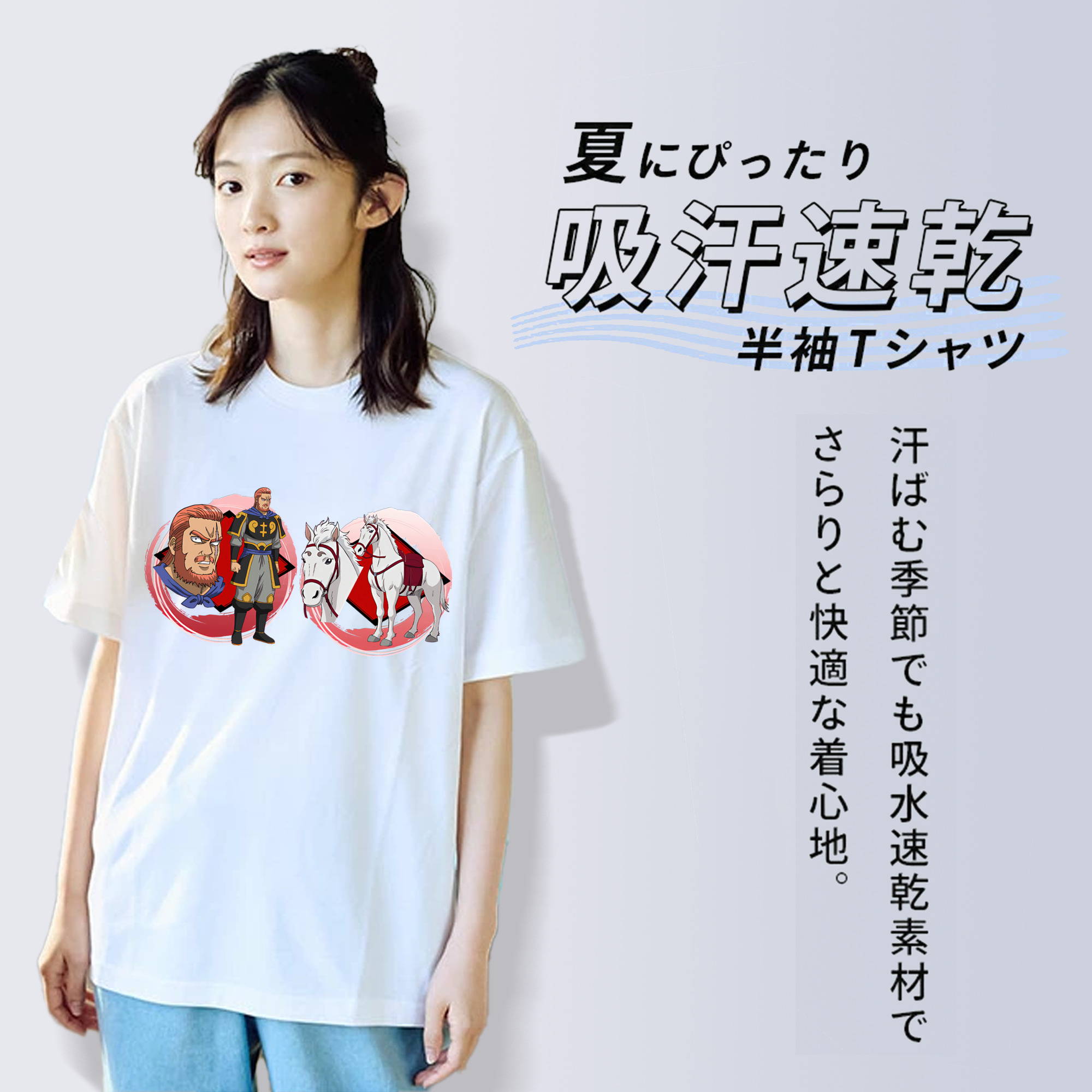 ぎんたま 坂田銀時（さかたぎんとき） 神楽 志村新八（しむら しんぱち） GINTAMA Sakata Gintoki Kagura Shimura Shinpachi 綿100％半袖Tシャツ（フロントプリント）