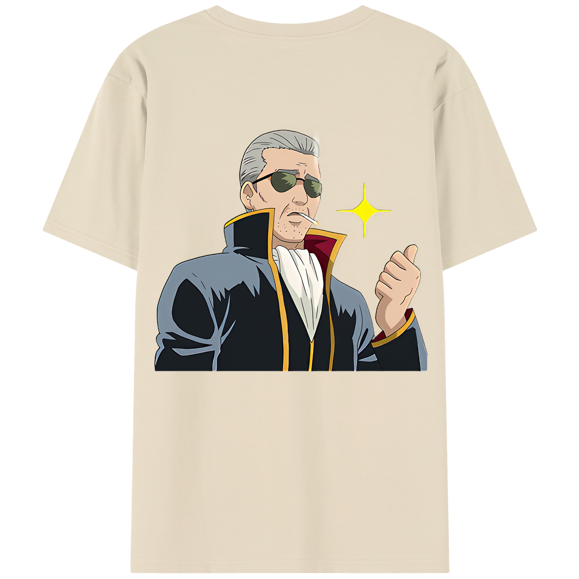 （画像用） ぎんたま 坂田銀時（さかたぎんとき） 神楽 志村新八（しむら しんぱち） GINTAMA Sakata Gintoki Kagura Shimura Shinpachi 綿100％半袖Tシャツ（背面プリント）