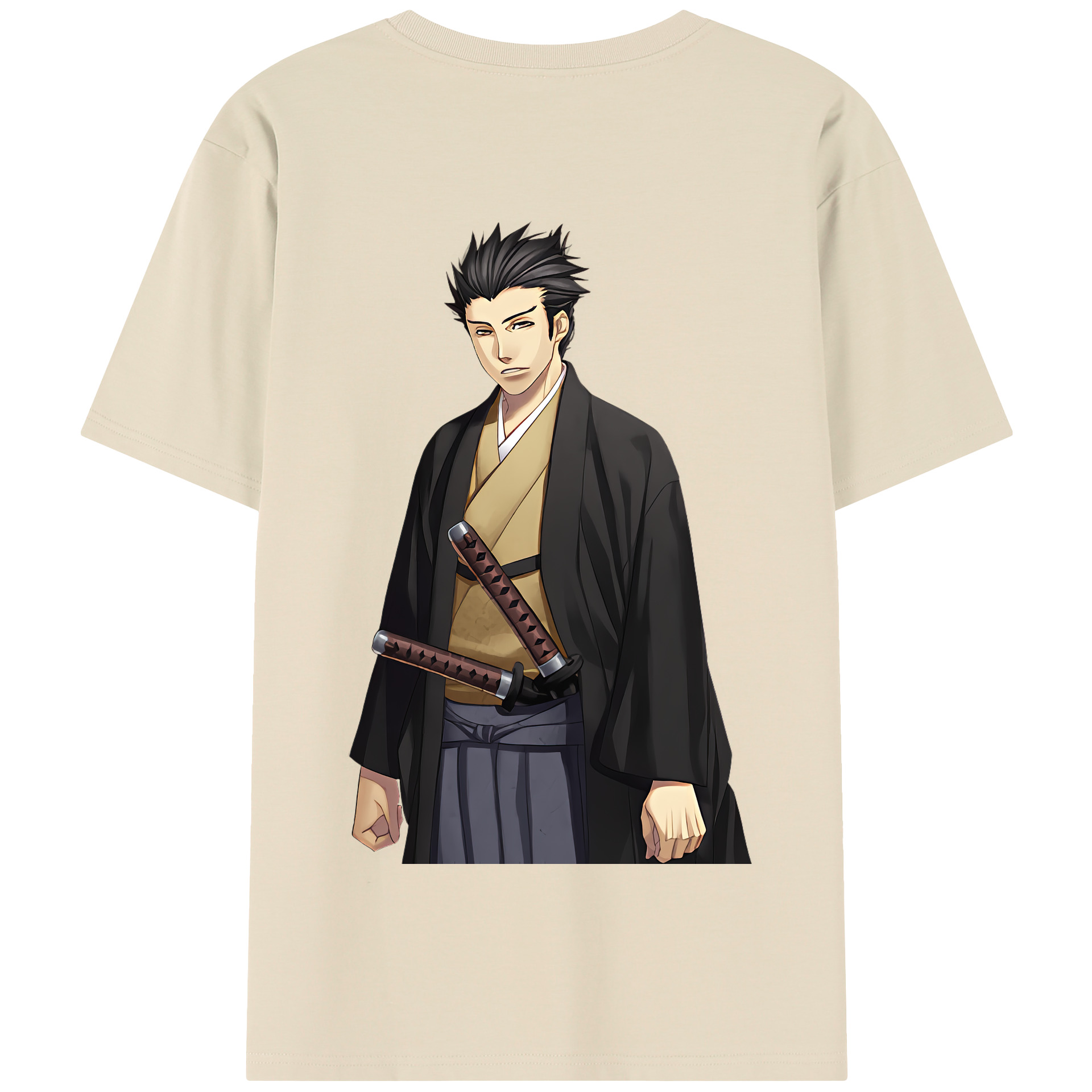 （画像用） ぎんたま 坂田銀時（さかたぎんとき） 神楽 志村新八（しむら しんぱち） GINTAMA Sakata Gintoki Kagura Shimura Shinpachi 綿100％半袖Tシャツ（背面プリント）