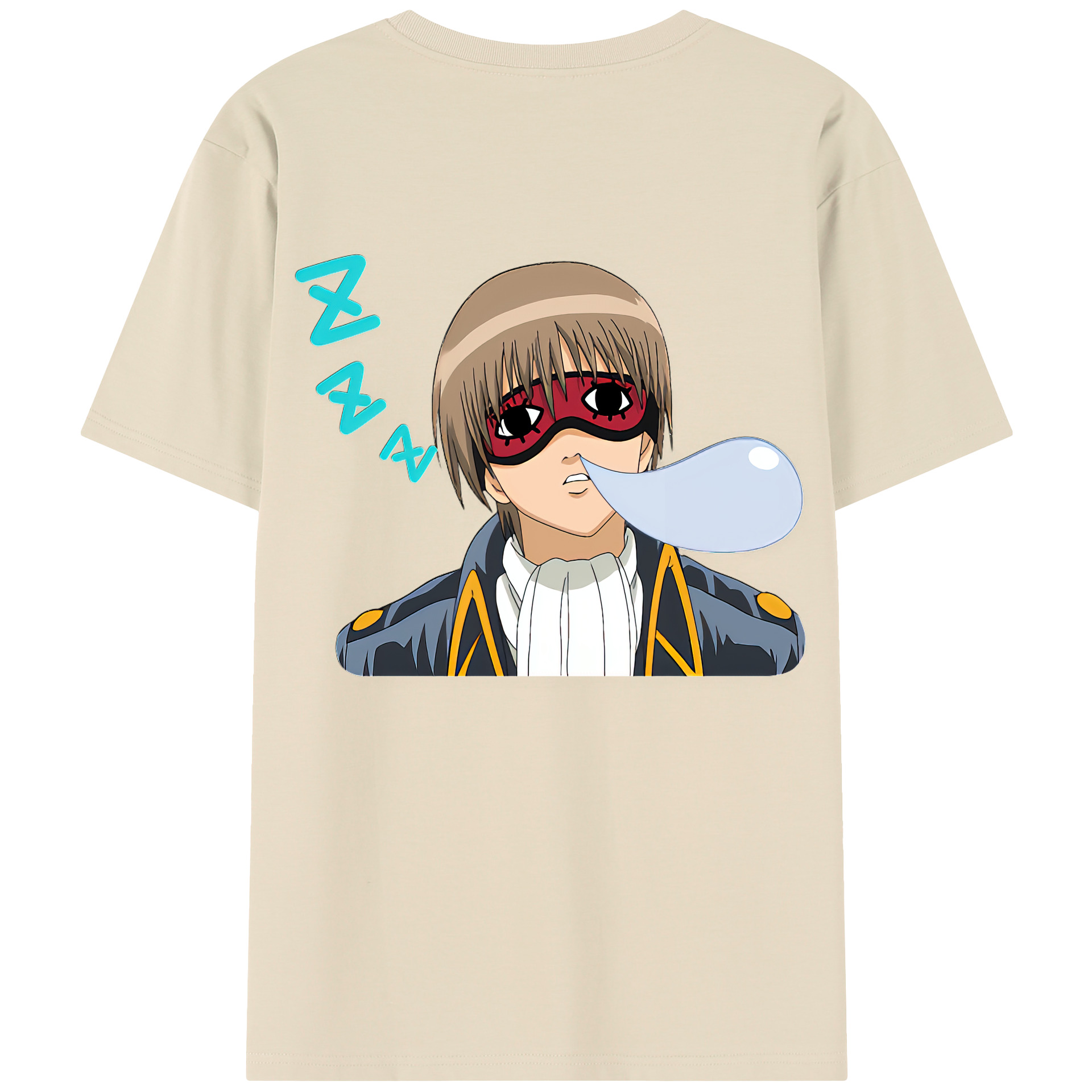 （画像用） ぎんたま 坂田銀時（さかたぎんとき） 神楽 志村新八（しむら しんぱち） GINTAMA Sakata Gintoki Kagura Shimura Shinpachi 綿100％半袖Tシャツ（背面プリント）