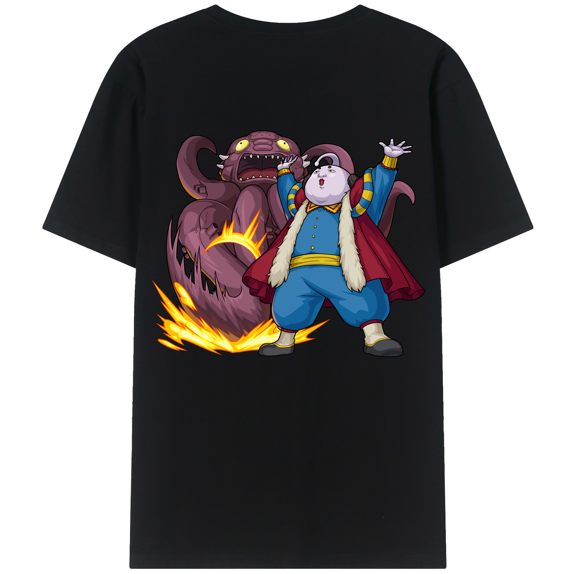 （画像用） ぎんたま 坂田銀時（さかたぎんとき） 神楽 志村新八（しむら しんぱち） GINTAMA Sakata Gintoki Kagura Shimura Shinpachi 綿100％半袖Tシャツ（背面プリント）