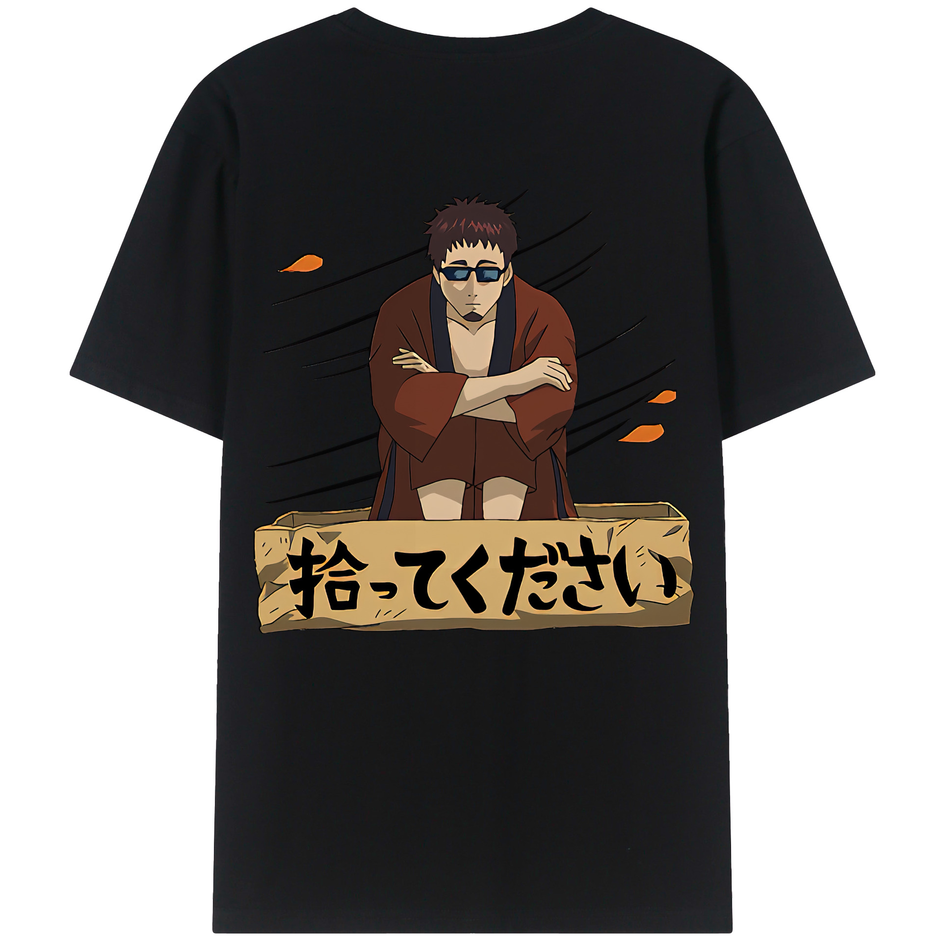 （画像用） ぎんたま 坂田銀時（さかたぎんとき） 神楽 志村新八（しむら しんぱち） GINTAMA Sakata Gintoki Kagura Shimura Shinpachi 綿100％半袖Tシャツ（背面プリント）