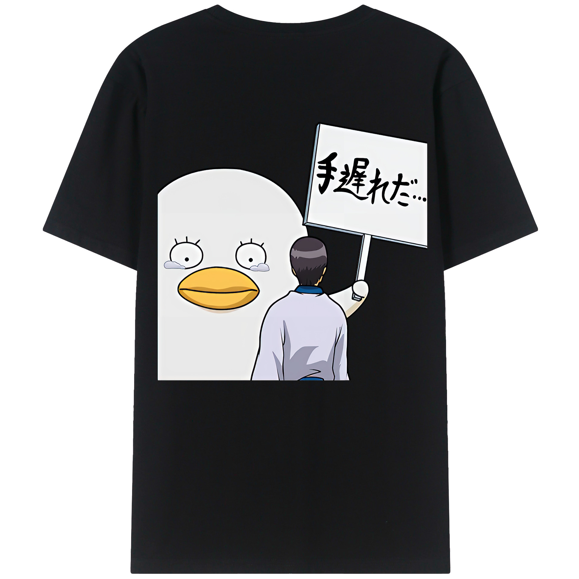 （画像用） ぎんたま 坂田銀時（さかたぎんとき） 神楽 志村新八（しむら しんぱち） GINTAMA Sakata Gintoki Kagura Shimura Shinpachi 綿100％半袖Tシャツ（背面プリント）