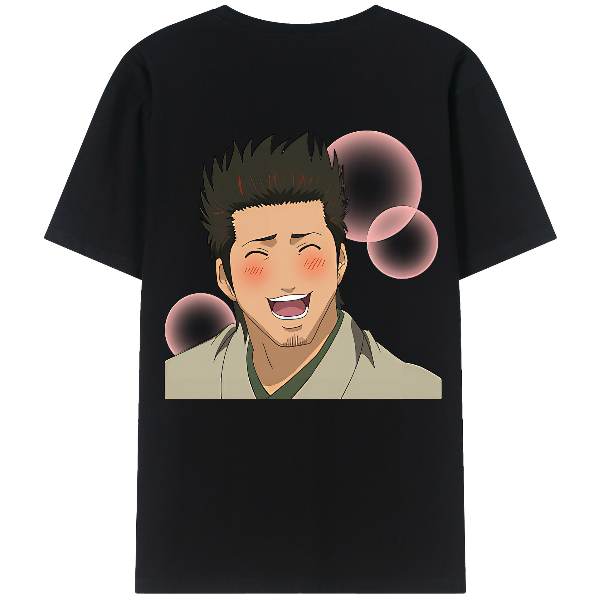 （画像用） ぎんたま 坂田銀時（さかたぎんとき） 神楽 志村新八（しむら しんぱち） GINTAMA Sakata Gintoki Kagura Shimura Shinpachi 綿100％半袖Tシャツ（背面プリント）
