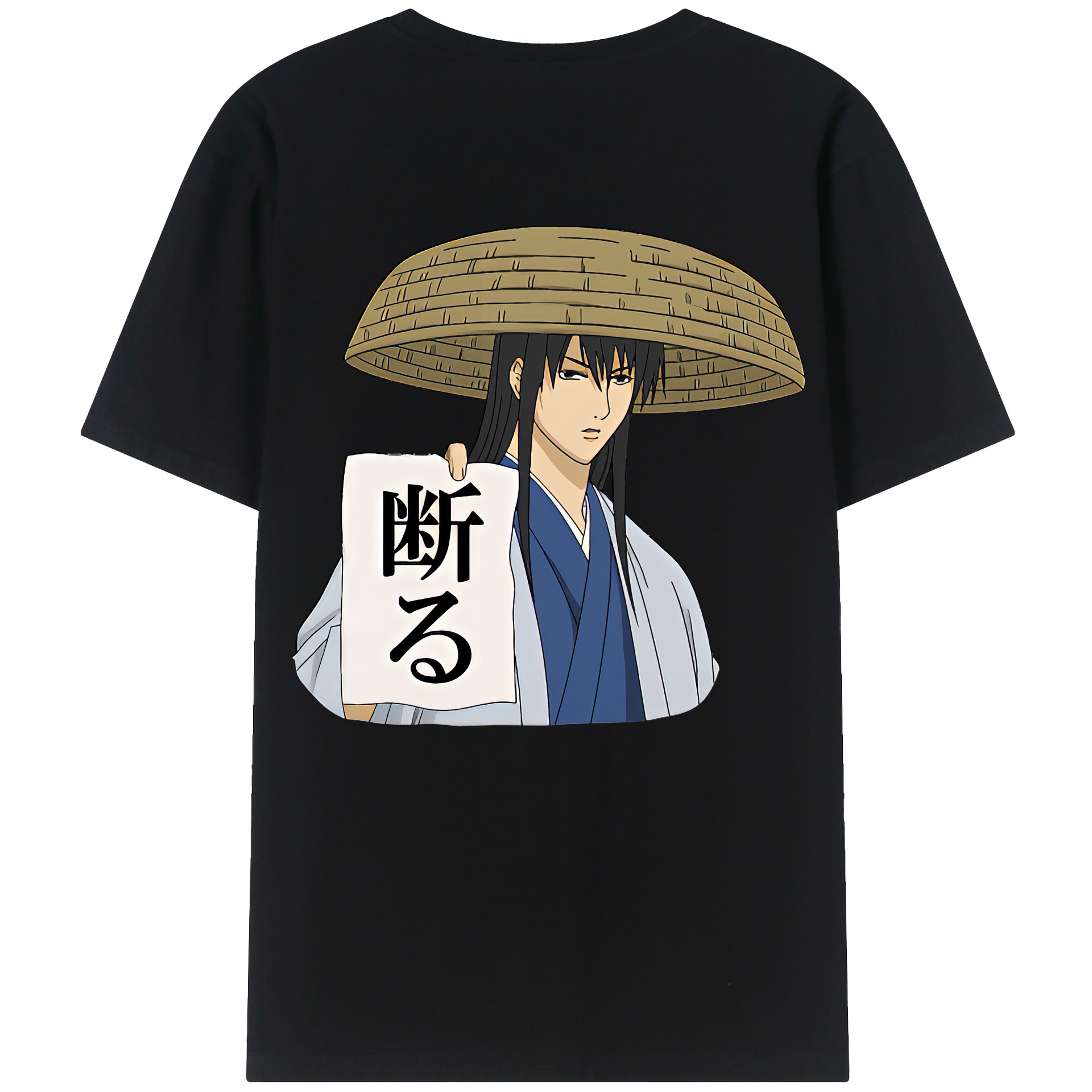 （画像用） ぎんたま 坂田銀時（さかたぎんとき） 神楽 志村新八（しむら しんぱち） GINTAMA Sakata Gintoki Kagura Shimura Shinpachi 綿100％半袖Tシャツ（背面プリント）