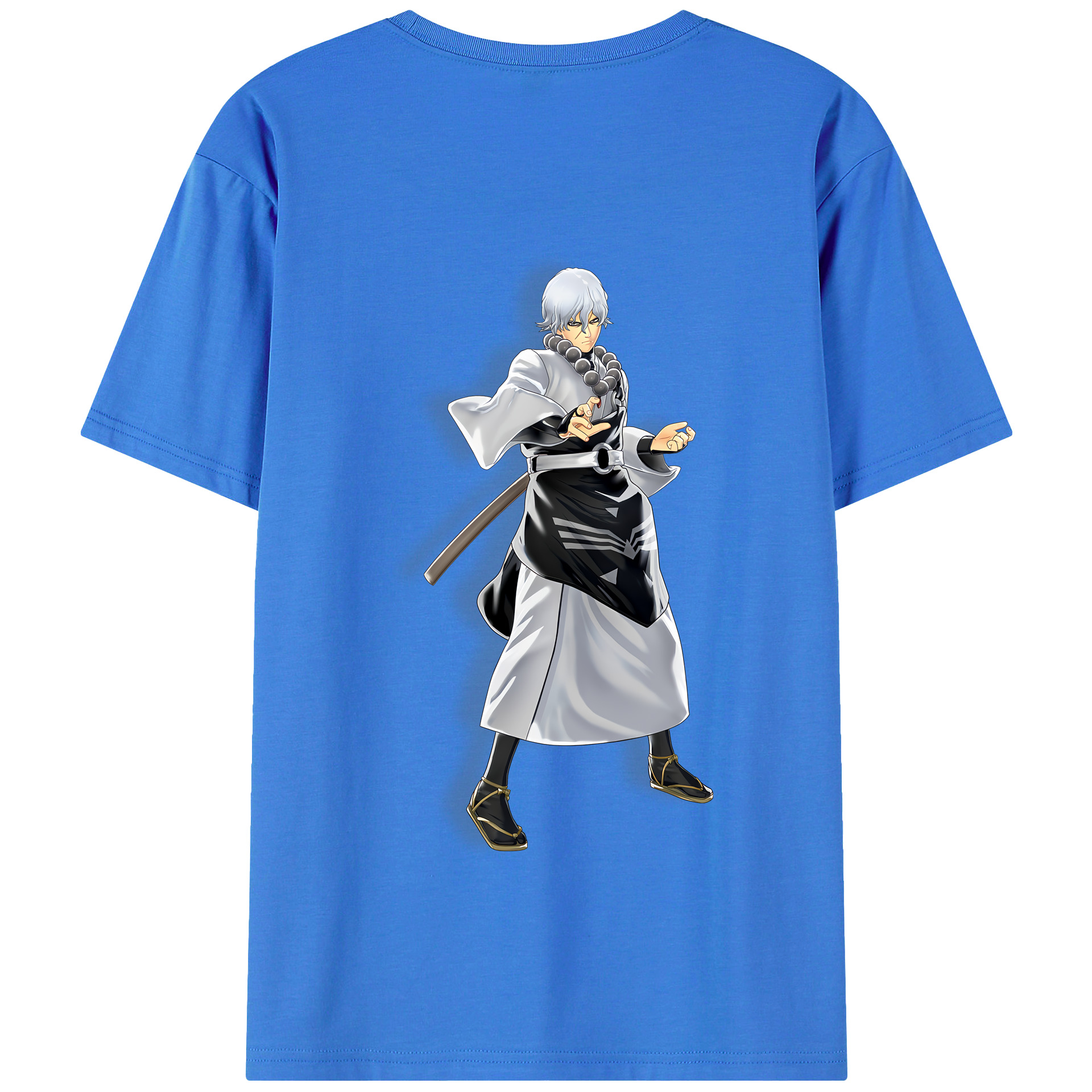 （画像用） ぎんたま 坂田銀時（さかたぎんとき） 神楽 志村新八（しむら しんぱち） GINTAMA Sakata Gintoki Kagura Shimura Shinpachi 綿100％半袖Tシャツ（背面プリント）