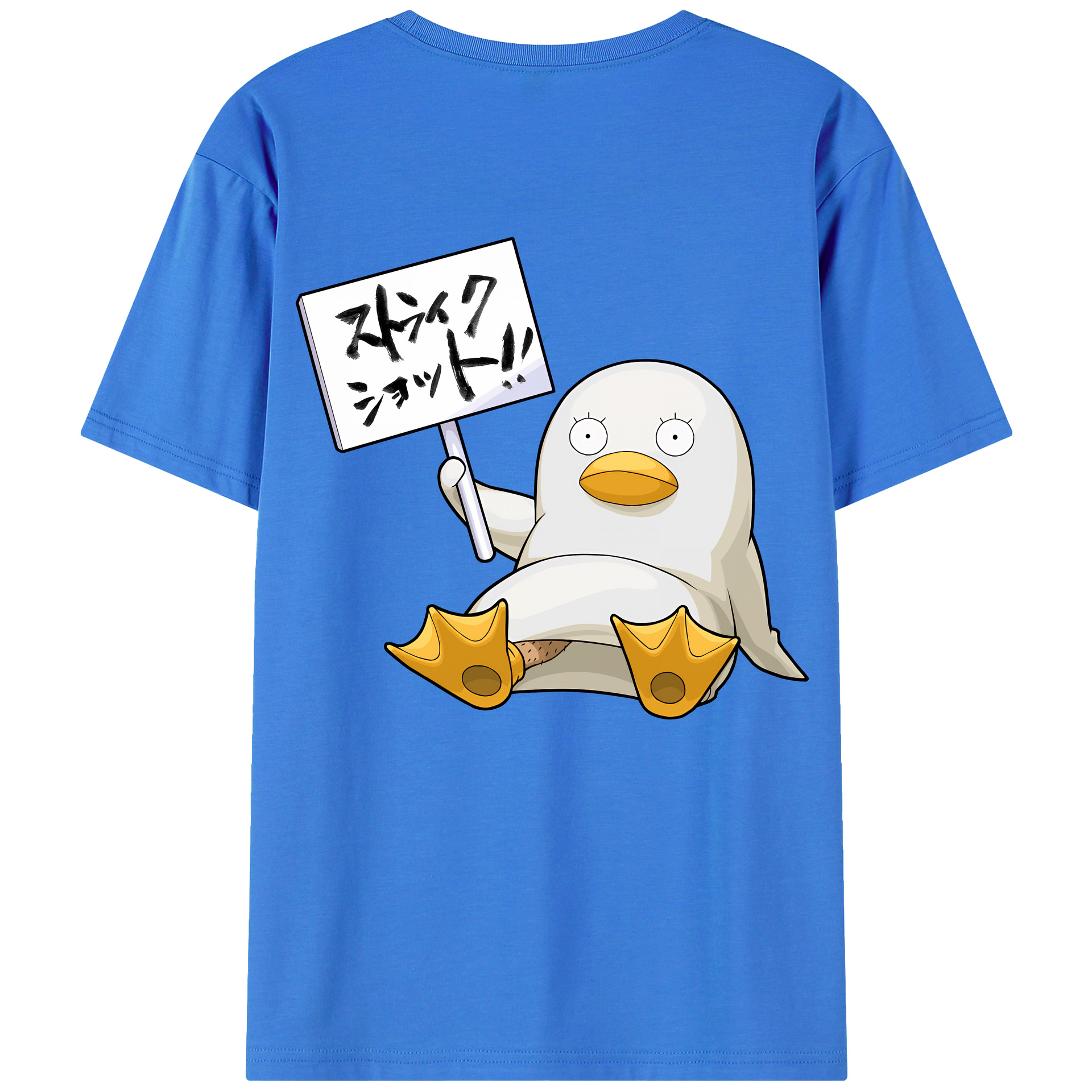 （画像用） ぎんたま 坂田銀時（さかたぎんとき） 神楽 志村新八（しむら しんぱち） GINTAMA Sakata Gintoki Kagura Shimura Shinpachi 綿100％半袖Tシャツ（背面プリント）