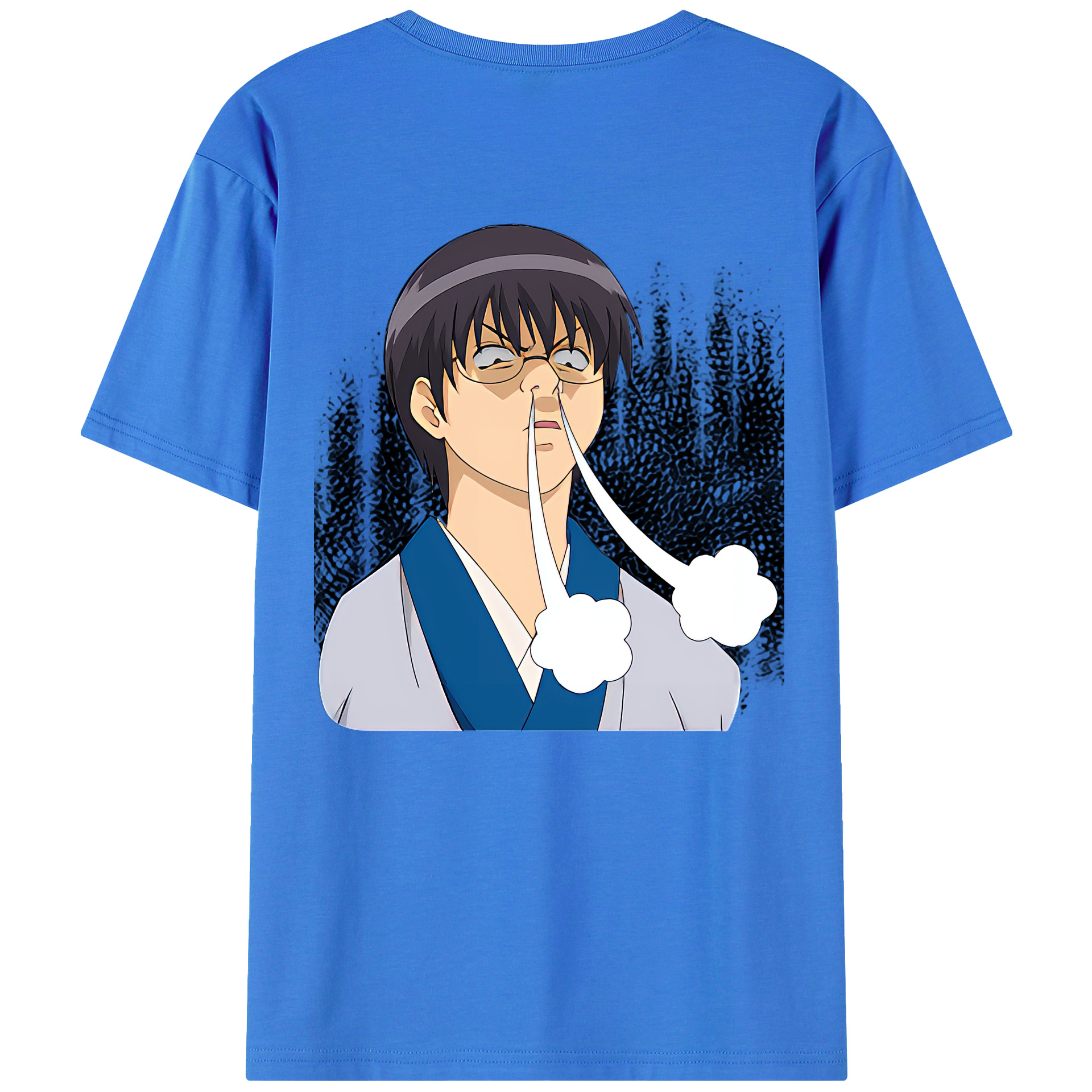 （画像用） ぎんたま 坂田銀時（さかたぎんとき） 神楽 志村新八（しむら しんぱち） GINTAMA Sakata Gintoki Kagura Shimura Shinpachi 綿100％半袖Tシャツ（背面プリント）