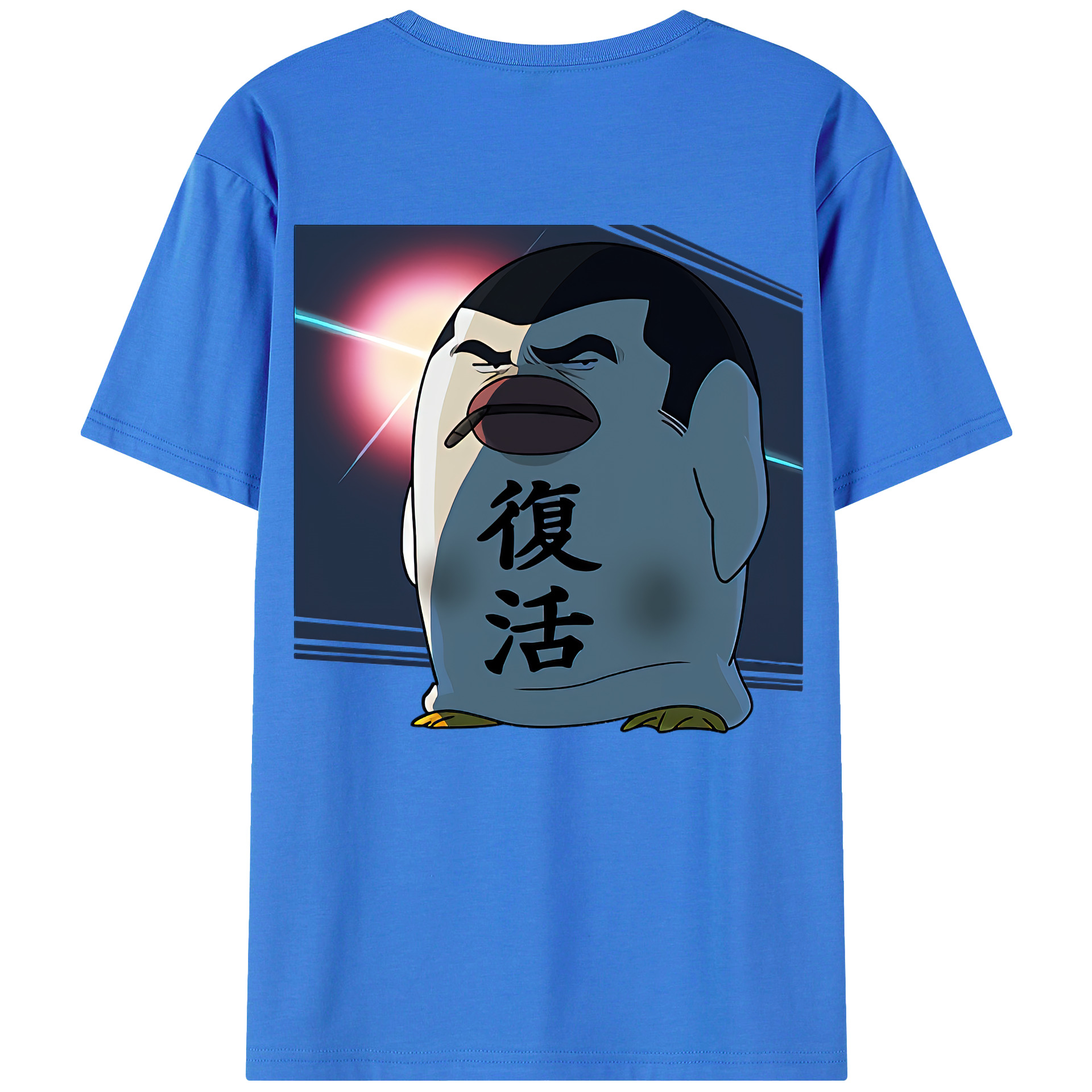 （画像用） ぎんたま 坂田銀時（さかたぎんとき） 神楽 志村新八（しむら しんぱち） GINTAMA Sakata Gintoki Kagura Shimura Shinpachi 綿100％半袖Tシャツ（背面プリント）