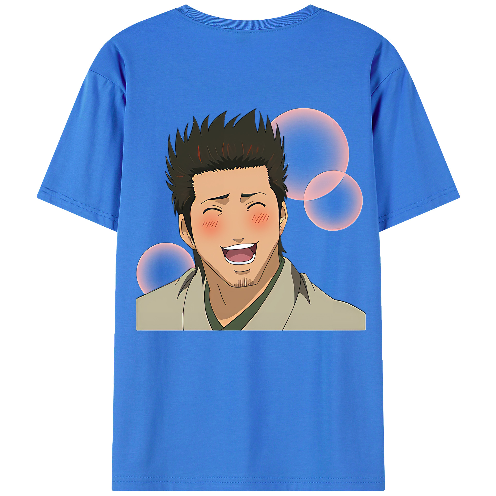 （画像用） ぎんたま 坂田銀時（さかたぎんとき） 神楽 志村新八（しむら しんぱち） GINTAMA Sakata Gintoki Kagura Shimura Shinpachi 綿100％半袖Tシャツ（背面プリント）