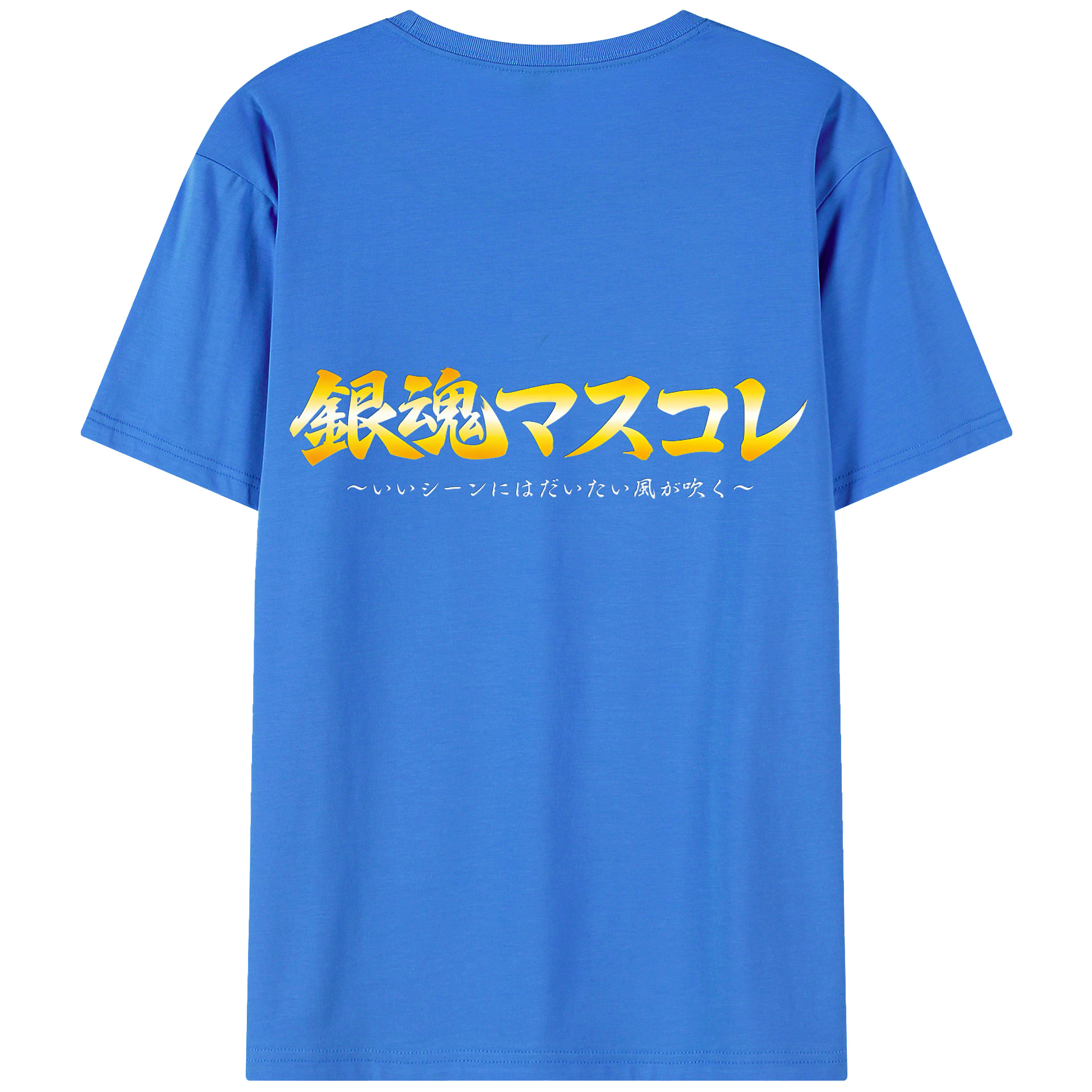 （画像用） ぎんたま 坂田銀時（さかたぎんとき） 神楽 志村新八（しむら しんぱち） GINTAMA Sakata Gintoki Kagura Shimura Shinpachi 綿100％半袖Tシャツ（背面プリント）