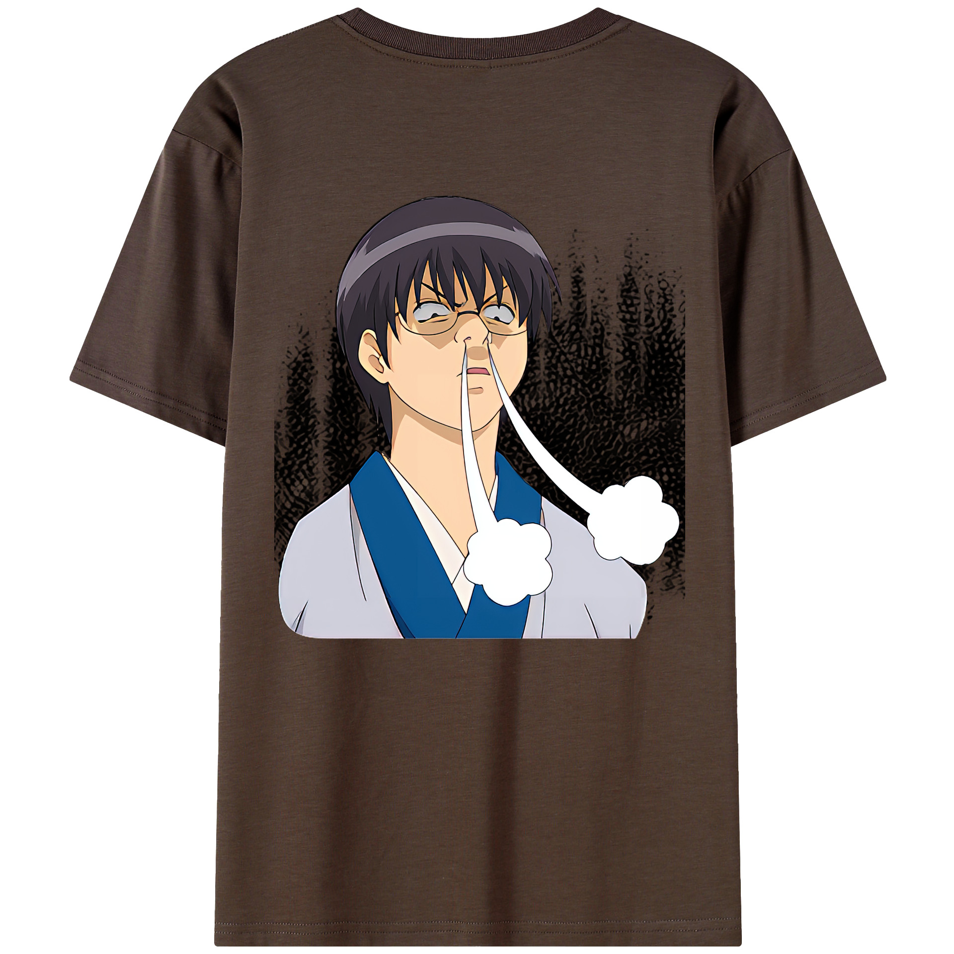 （画像用） ぎんたま 坂田銀時（さかたぎんとき） 神楽 志村新八（しむら しんぱち） GINTAMA Sakata Gintoki Kagura Shimura Shinpachi 綿100％半袖Tシャツ（背面プリント）