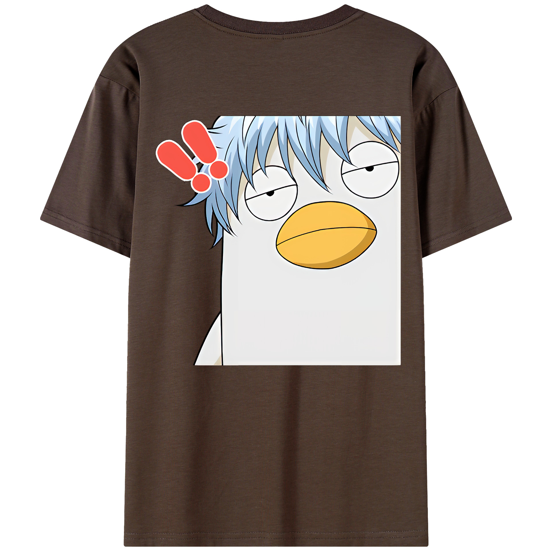 （画像用） ぎんたま 坂田銀時（さかたぎんとき） 神楽 志村新八（しむら しんぱち） GINTAMA Sakata Gintoki Kagura Shimura Shinpachi 綿100％半袖Tシャツ（背面プリント）