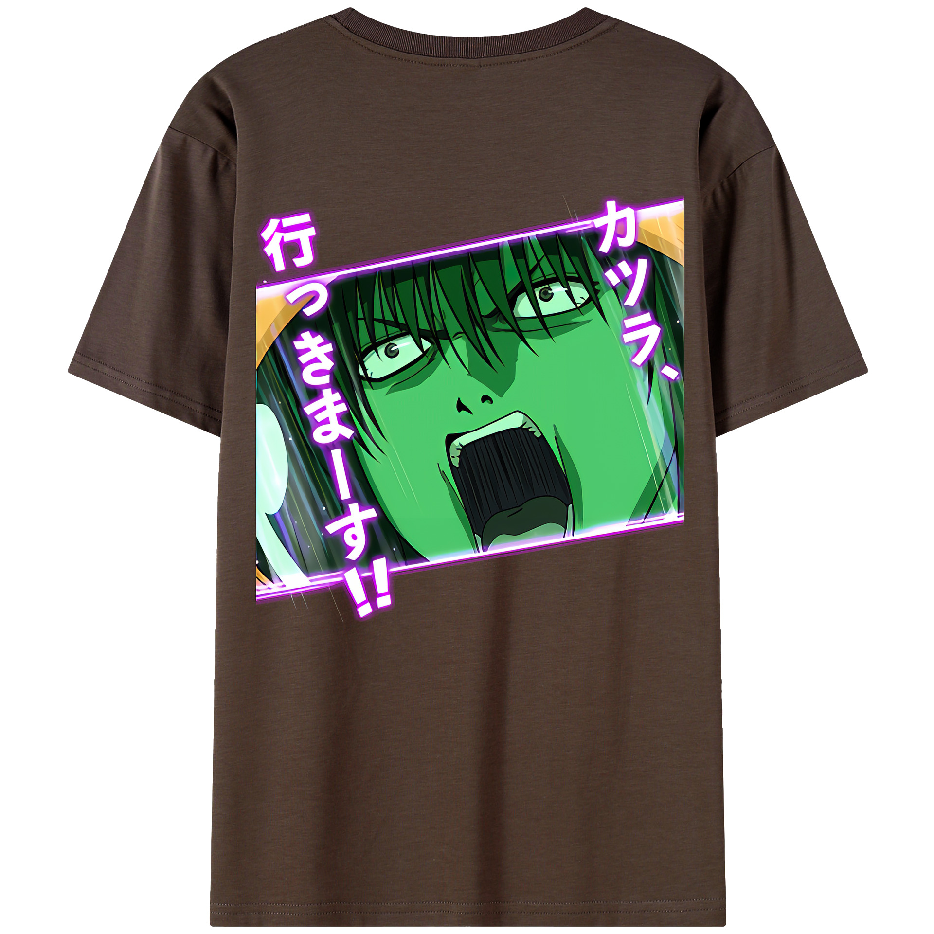 （画像用） ぎんたま 坂田銀時（さかたぎんとき） 神楽 志村新八（しむら しんぱち） GINTAMA Sakata Gintoki Kagura Shimura Shinpachi 綿100％半袖Tシャツ（背面プリント）