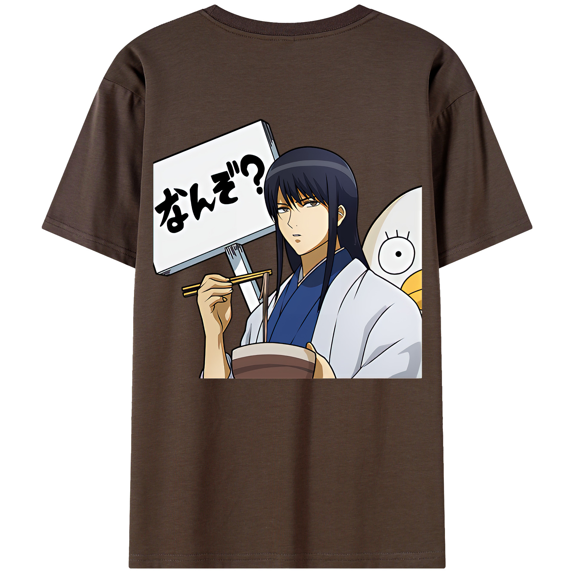 （画像用） ぎんたま 坂田銀時（さかたぎんとき） 神楽 志村新八（しむら しんぱち） GINTAMA Sakata Gintoki Kagura Shimura Shinpachi 綿100％半袖Tシャツ（背面プリント）
