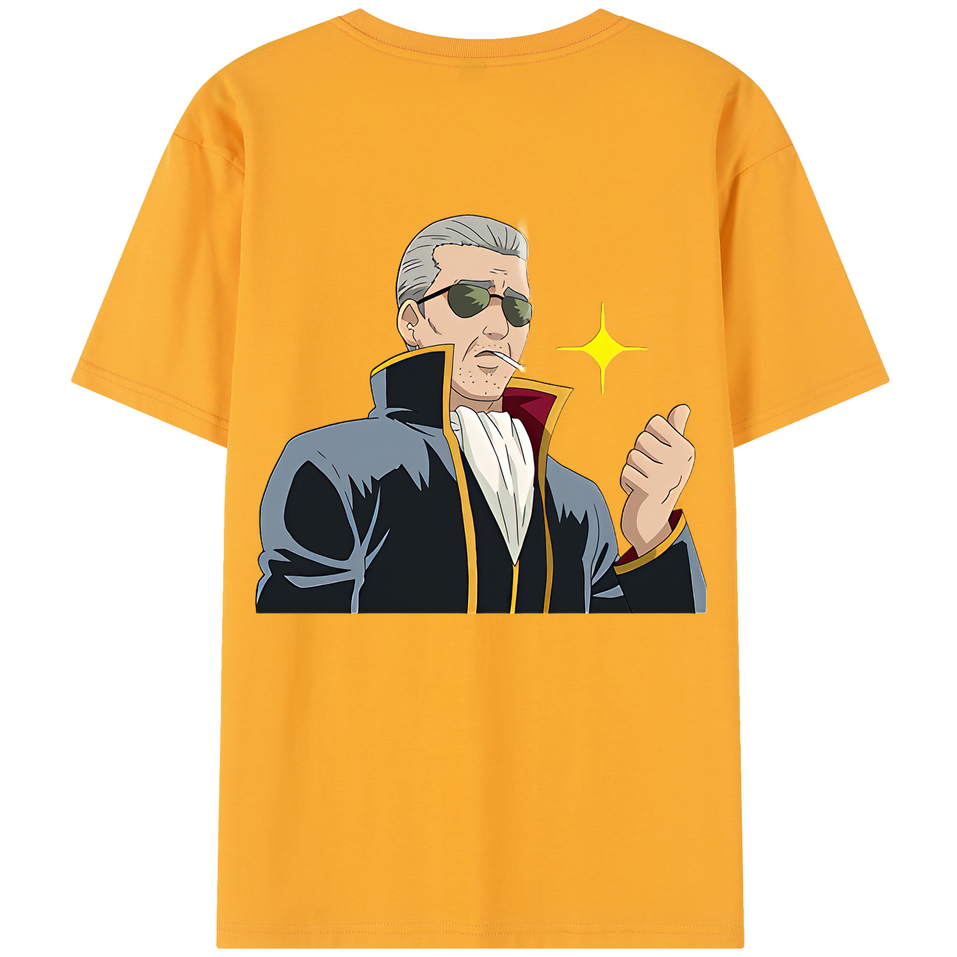 （画像用） ぎんたま 坂田銀時（さかたぎんとき） 神楽 志村新八（しむら しんぱち） GINTAMA Sakata Gintoki Kagura Shimura Shinpachi 綿100％半袖Tシャツ（背面プリント）