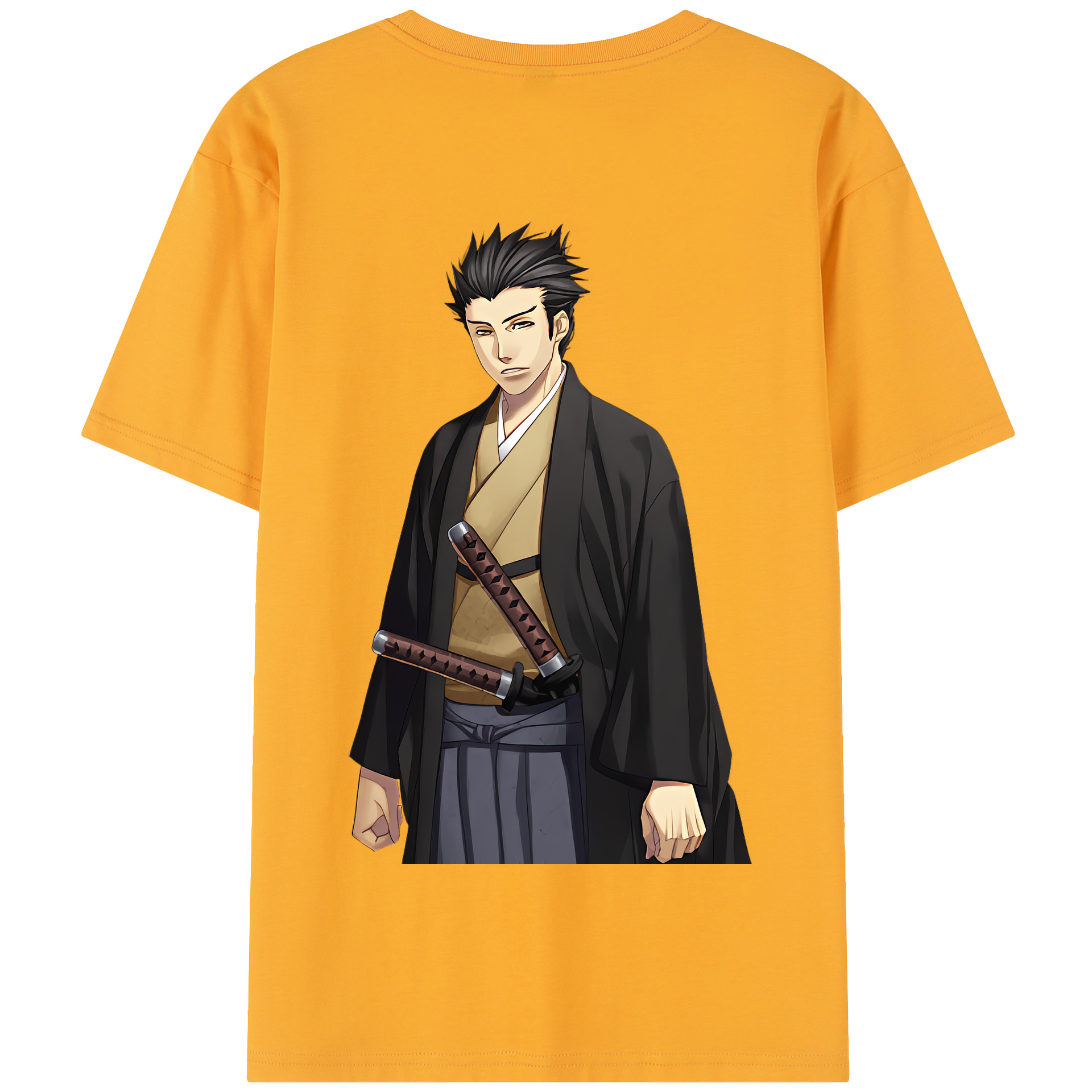 （画像用） ぎんたま 坂田銀時（さかたぎんとき） 神楽 志村新八（しむら しんぱち） GINTAMA Sakata Gintoki Kagura Shimura Shinpachi 綿100％半袖Tシャツ（背面プリント）