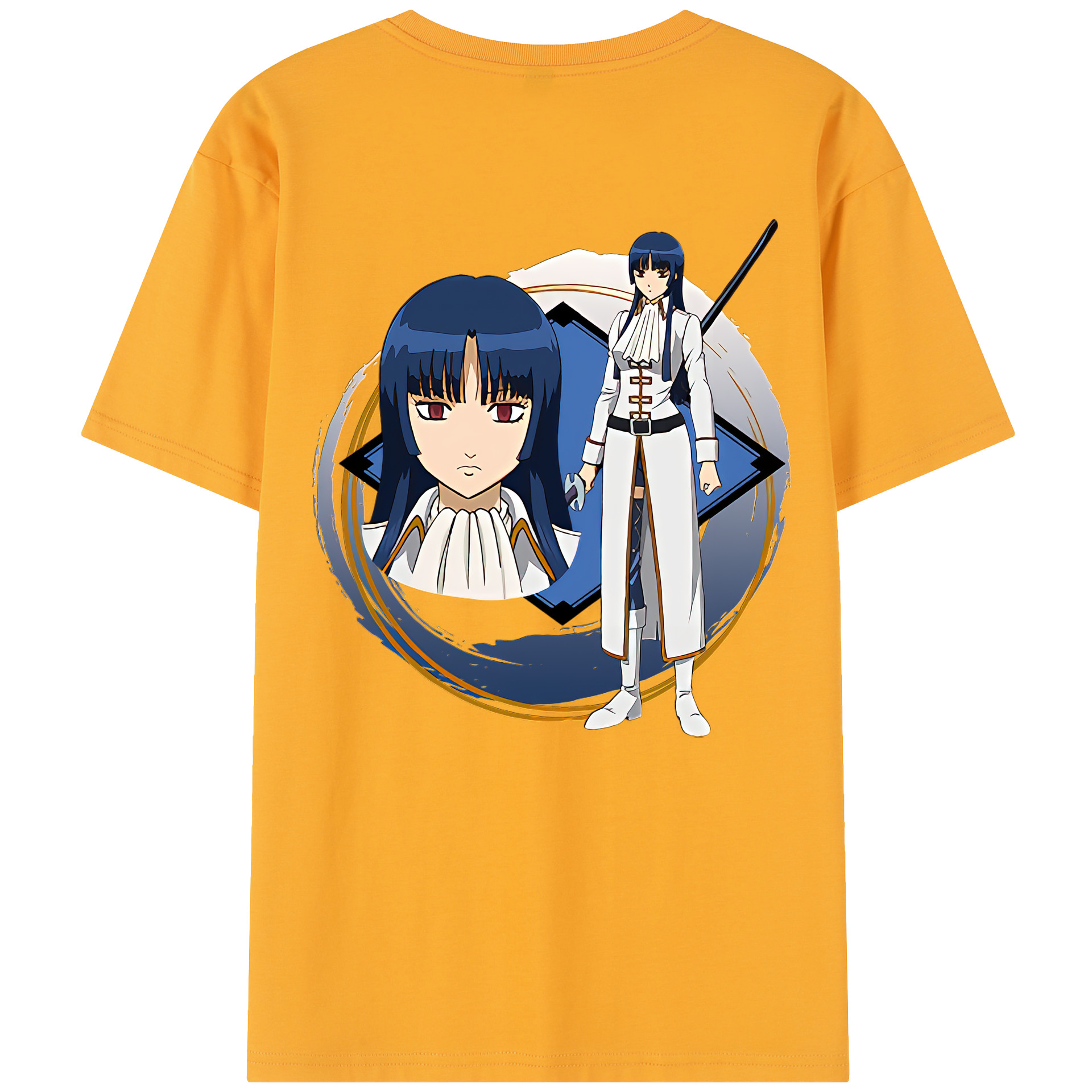 （画像用） ぎんたま 坂田銀時（さかたぎんとき） 神楽 志村新八（しむら しんぱち） GINTAMA Sakata Gintoki Kagura Shimura Shinpachi 綿100％半袖Tシャツ（背面プリント）