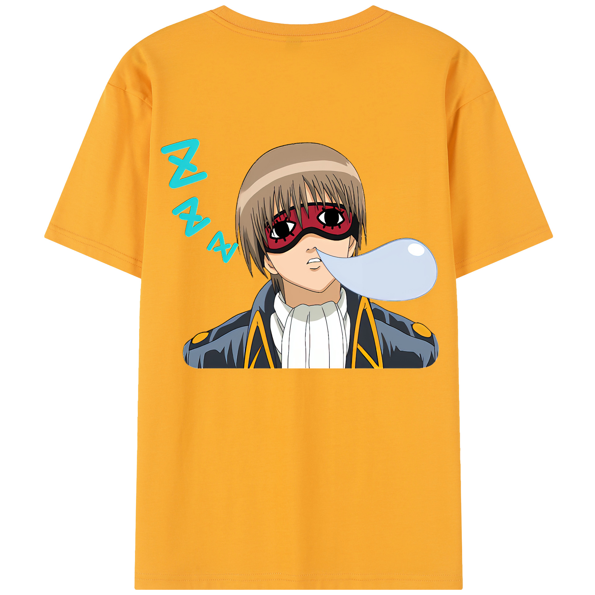 （画像用） ぎんたま 坂田銀時（さかたぎんとき） 神楽 志村新八（しむら しんぱち） GINTAMA Sakata Gintoki Kagura Shimura Shinpachi 綿100％半袖Tシャツ（背面プリント）