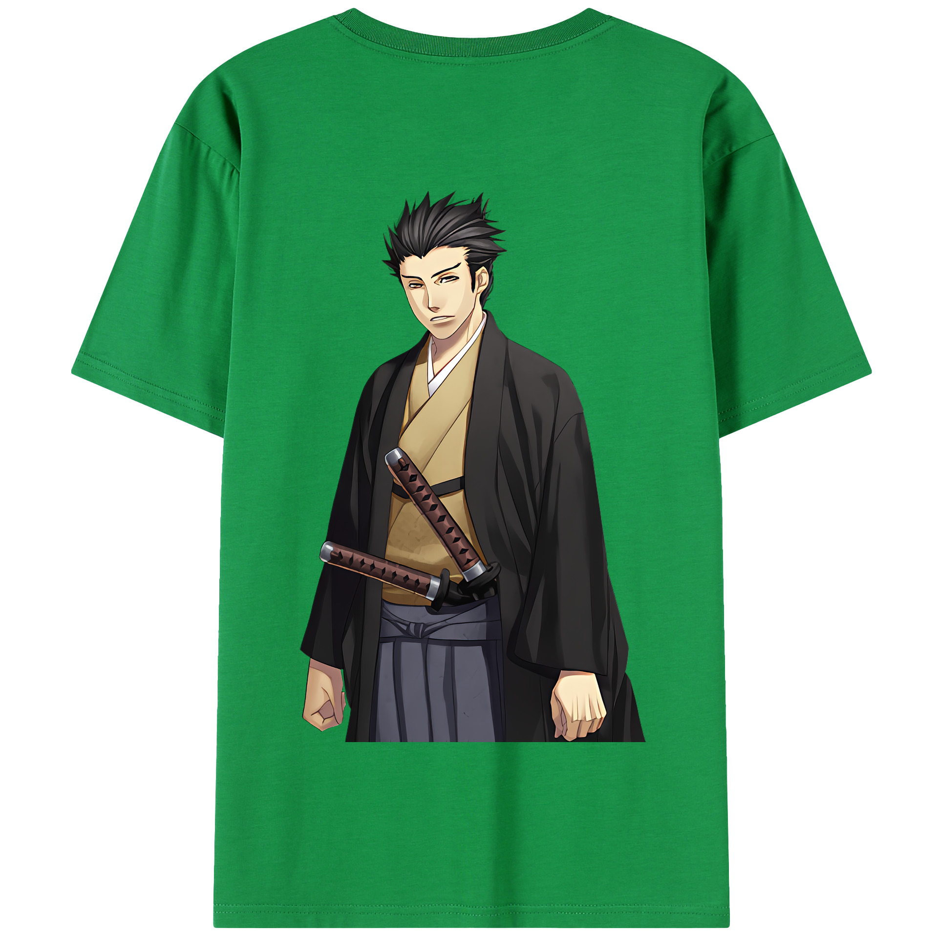 （画像用） ぎんたま 坂田銀時（さかたぎんとき） 神楽 志村新八（しむら しんぱち） GINTAMA Sakata Gintoki Kagura Shimura Shinpachi 綿100％半袖Tシャツ（背面プリント）