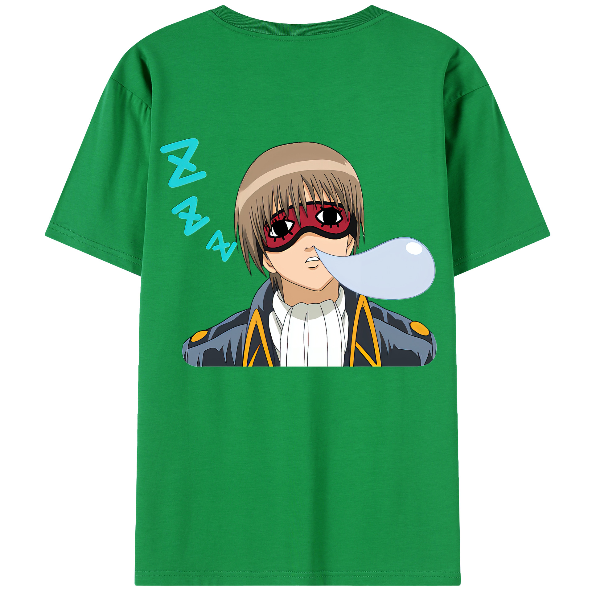（画像用） ぎんたま 坂田銀時（さかたぎんとき） 神楽 志村新八（しむら しんぱち） GINTAMA Sakata Gintoki Kagura Shimura Shinpachi 綿100％半袖Tシャツ（背面プリント）