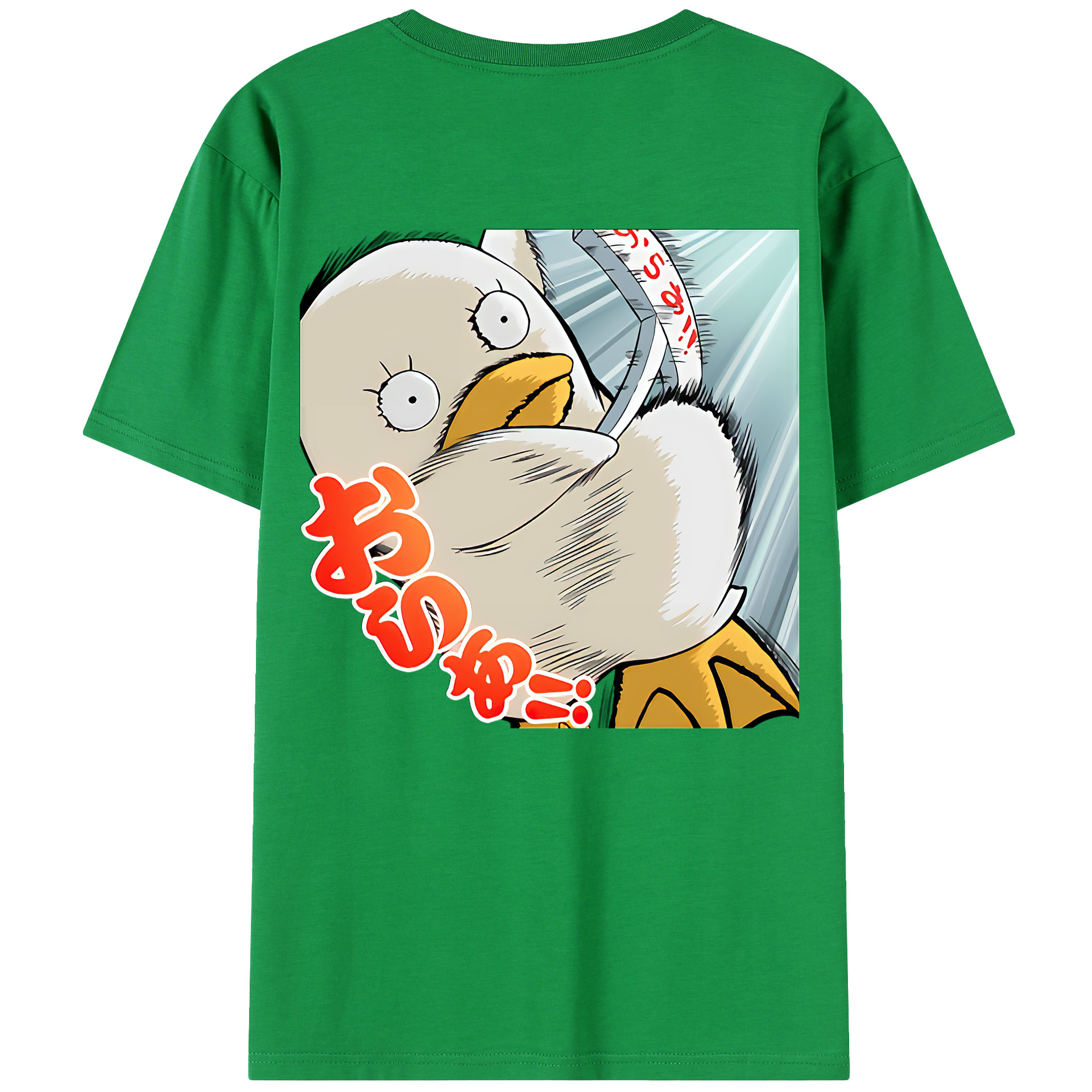 （画像用） ぎんたま 坂田銀時（さかたぎんとき） 神楽 志村新八（しむら しんぱち） GINTAMA Sakata Gintoki Kagura Shimura Shinpachi 綿100％半袖Tシャツ（背面プリント）
