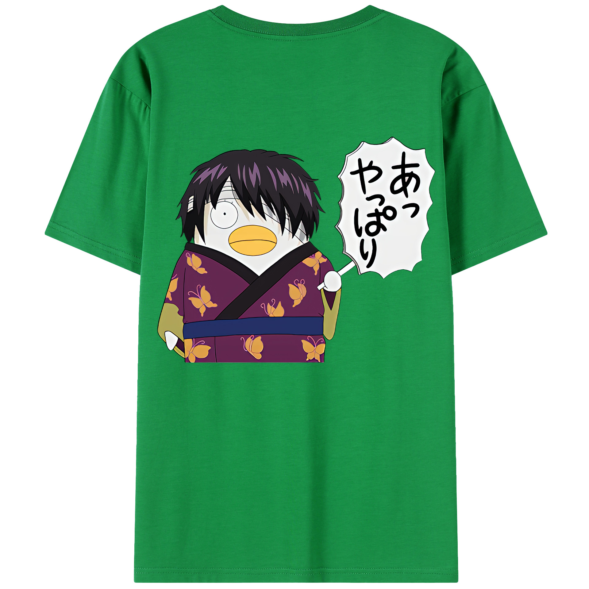 （画像用） ぎんたま 坂田銀時（さかたぎんとき） 神楽 志村新八（しむら しんぱち） GINTAMA Sakata Gintoki Kagura Shimura Shinpachi 綿100％半袖Tシャツ（背面プリント）