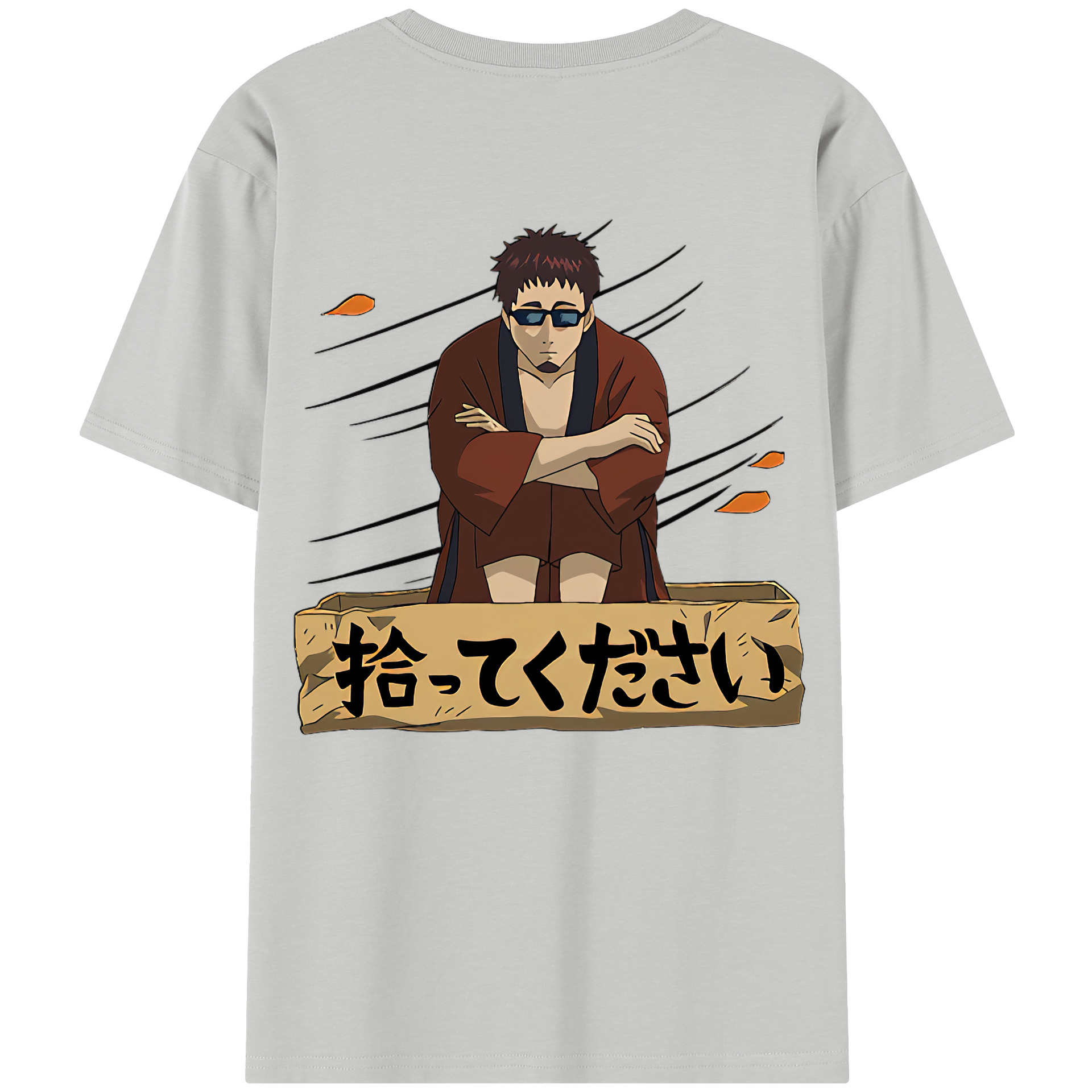 （画像用） ぎんたま 坂田銀時（さかたぎんとき） 神楽 志村新八（しむら しんぱち） GINTAMA Sakata Gintoki Kagura Shimura Shinpachi 綿100％半袖Tシャツ（背面プリント）