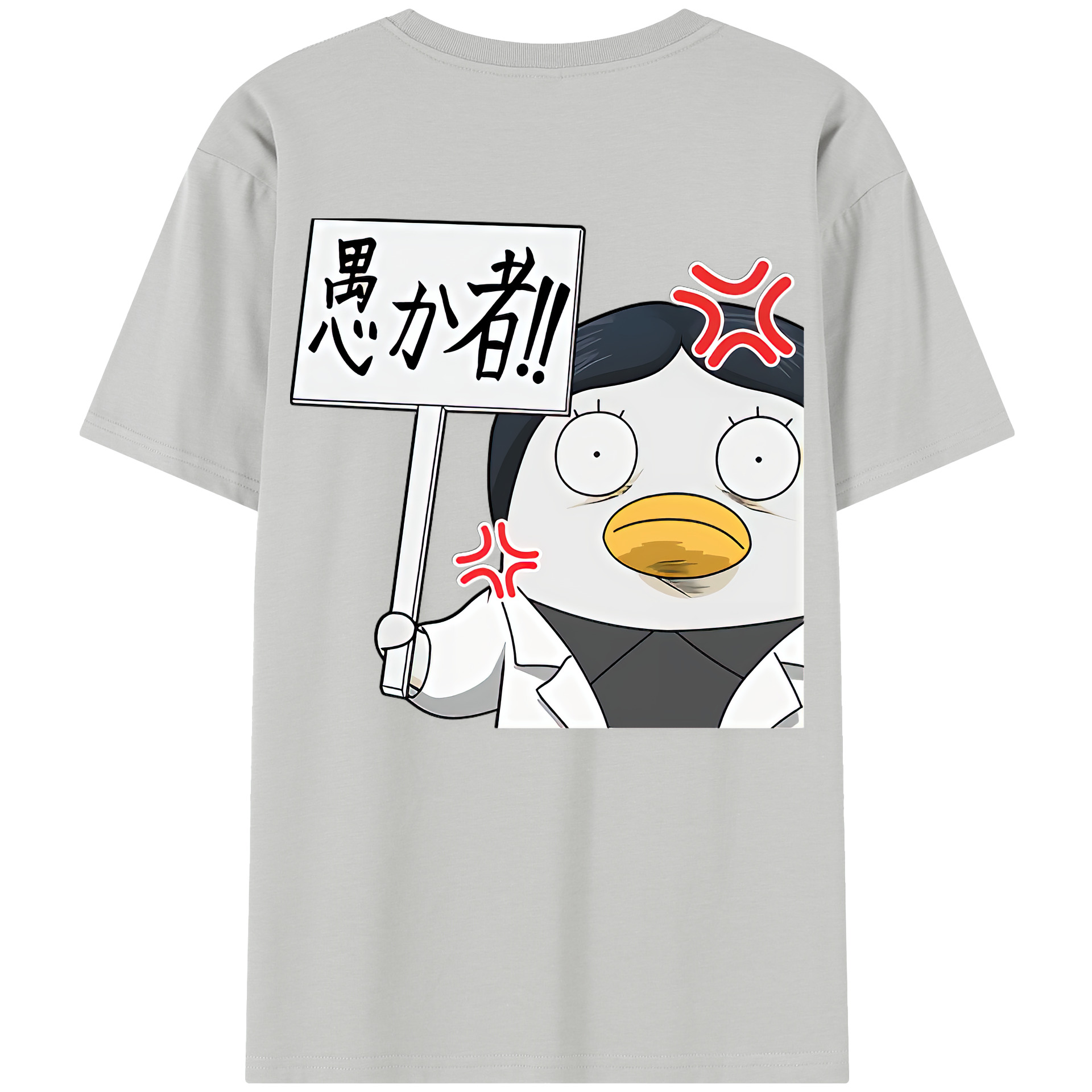 （画像用） ぎんたま 坂田銀時（さかたぎんとき） 神楽 志村新八（しむら しんぱち） GINTAMA Sakata Gintoki Kagura Shimura Shinpachi 綿100％半袖Tシャツ（背面プリント）