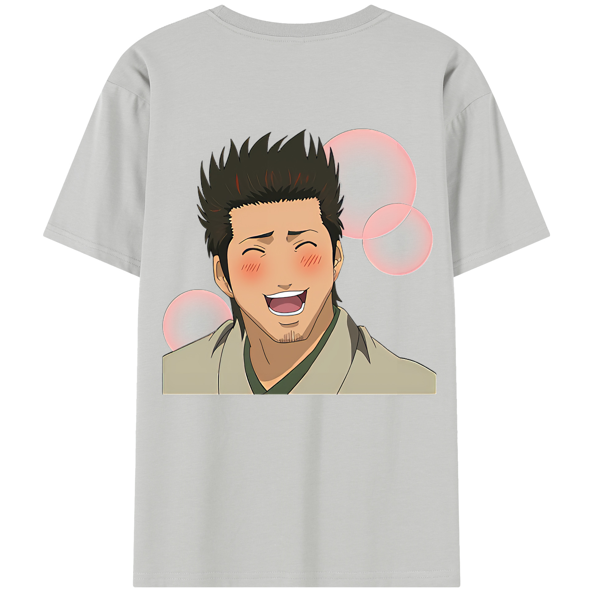（画像用） ぎんたま 坂田銀時（さかたぎんとき） 神楽 志村新八（しむら しんぱち） GINTAMA Sakata Gintoki Kagura Shimura Shinpachi 綿100％半袖Tシャツ（背面プリント）