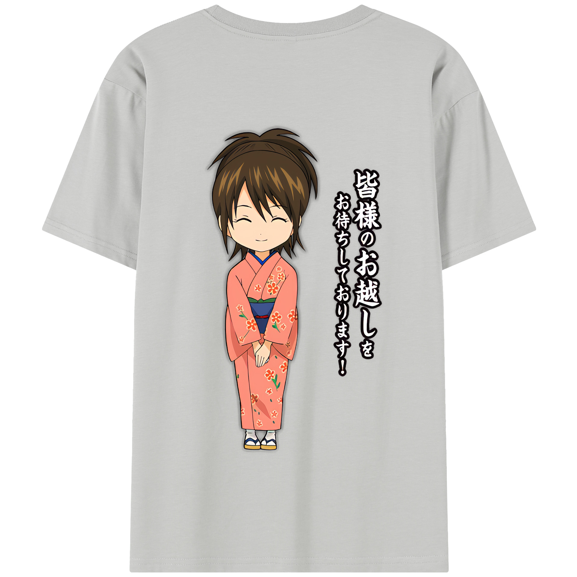 （画像用） ぎんたま 坂田銀時（さかたぎんとき） 神楽 志村新八（しむら しんぱち） GINTAMA Sakata Gintoki Kagura Shimura Shinpachi 綿100％半袖Tシャツ（背面プリント）