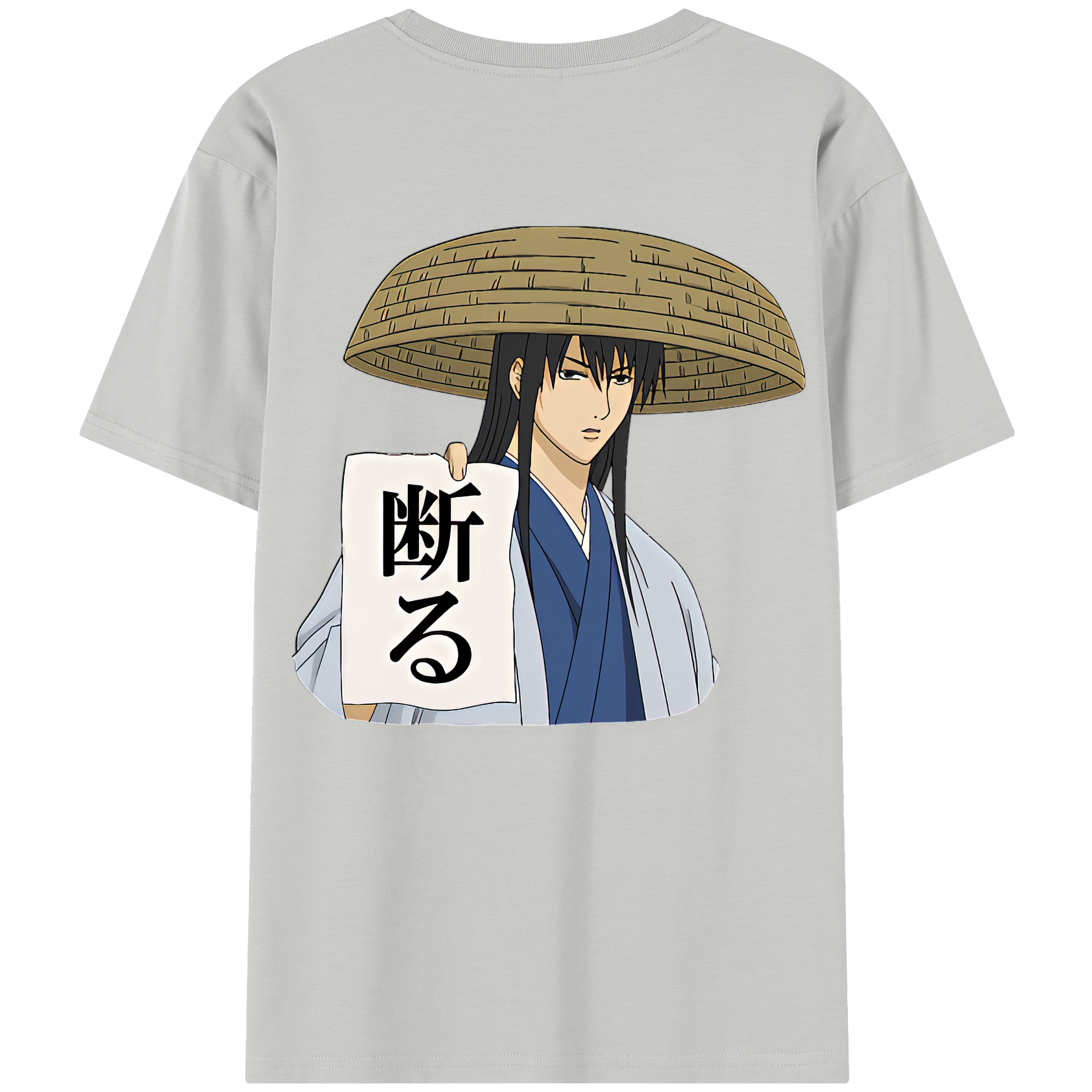 （画像用） ぎんたま 坂田銀時（さかたぎんとき） 神楽 志村新八（しむら しんぱち） GINTAMA Sakata Gintoki Kagura Shimura Shinpachi 綿100％半袖Tシャツ（背面プリント）