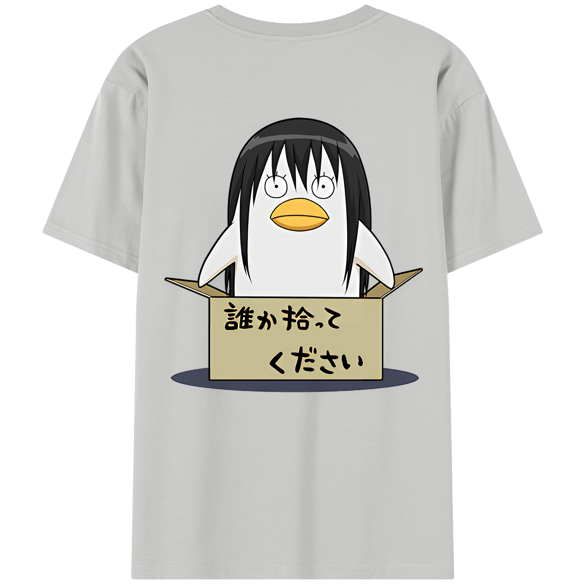（画像用） ぎんたま 坂田銀時（さかたぎんとき） 神楽 志村新八（しむら しんぱち） GINTAMA Sakata Gintoki Kagura Shimura Shinpachi 綿100％半袖Tシャツ（背面プリント）