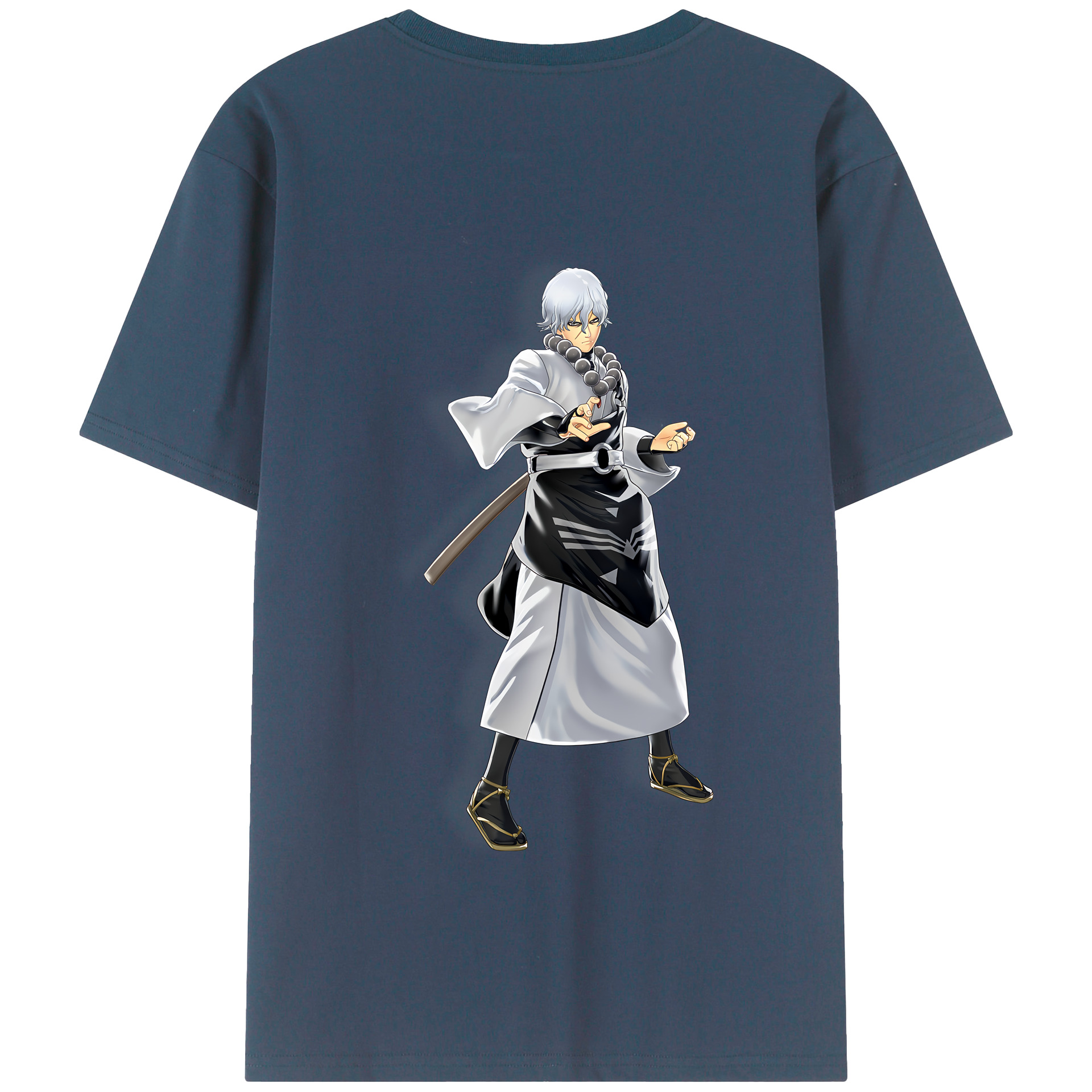 （画像用） ぎんたま 坂田銀時（さかたぎんとき） 神楽 志村新八（しむら しんぱち） GINTAMA Sakata Gintoki Kagura Shimura Shinpachi 綿100％半袖Tシャツ（背面プリント）