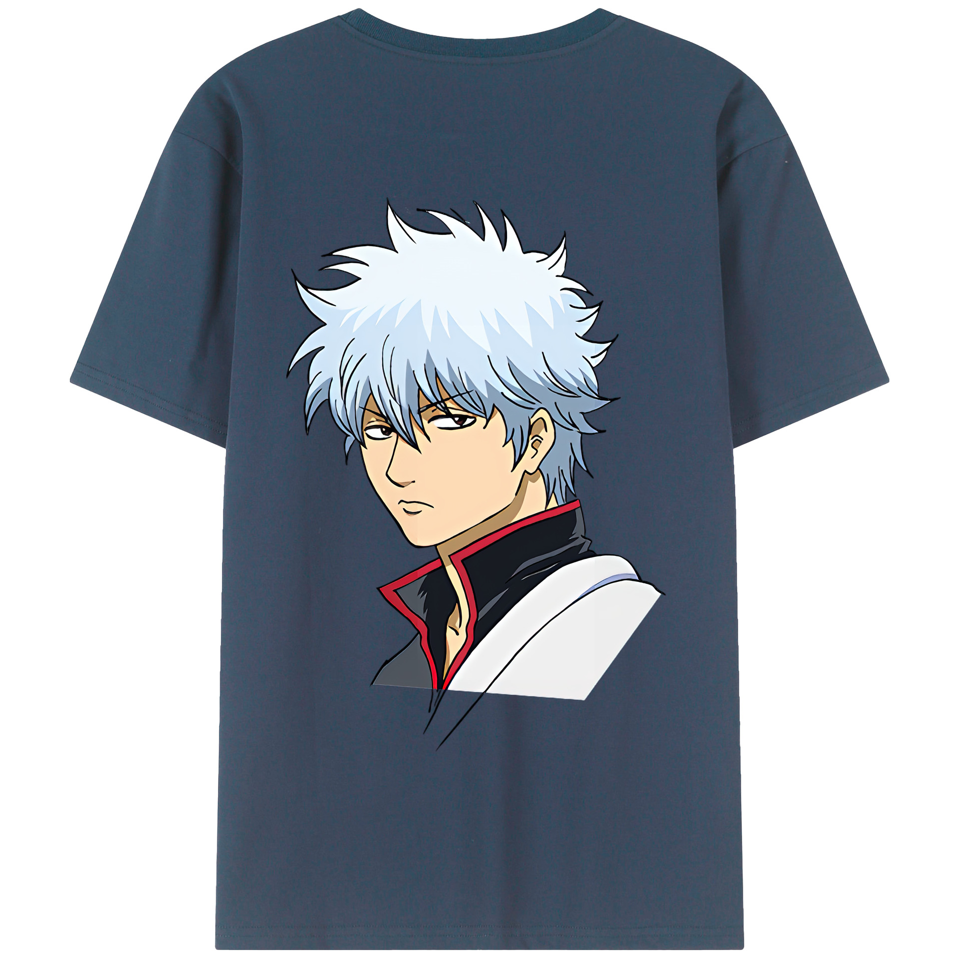 （画像用） ぎんたま 坂田銀時（さかたぎんとき） 神楽 志村新八（しむら しんぱち） GINTAMA Sakata Gintoki Kagura Shimura Shinpachi 綿100％半袖Tシャツ（背面プリント）