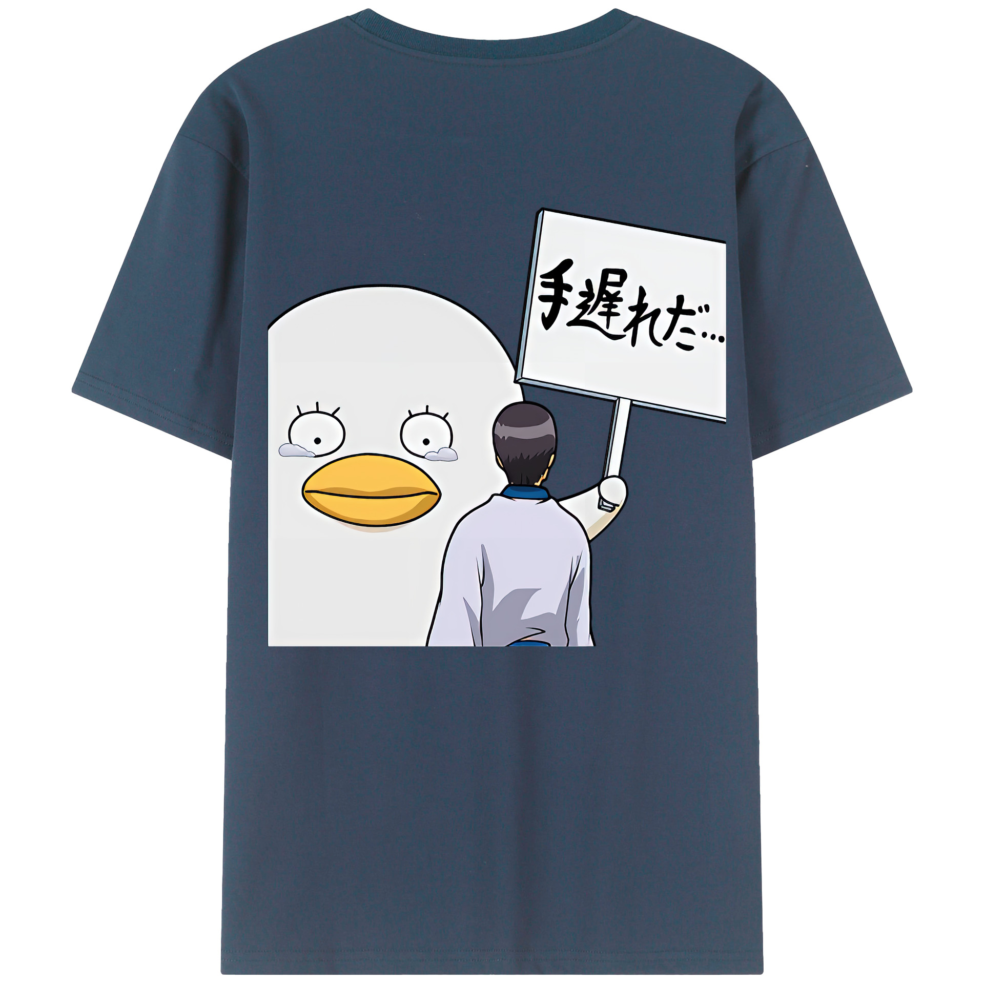 （画像用） ぎんたま 坂田銀時（さかたぎんとき） 神楽 志村新八（しむら しんぱち） GINTAMA Sakata Gintoki Kagura Shimura Shinpachi 綿100％半袖Tシャツ（背面プリント）