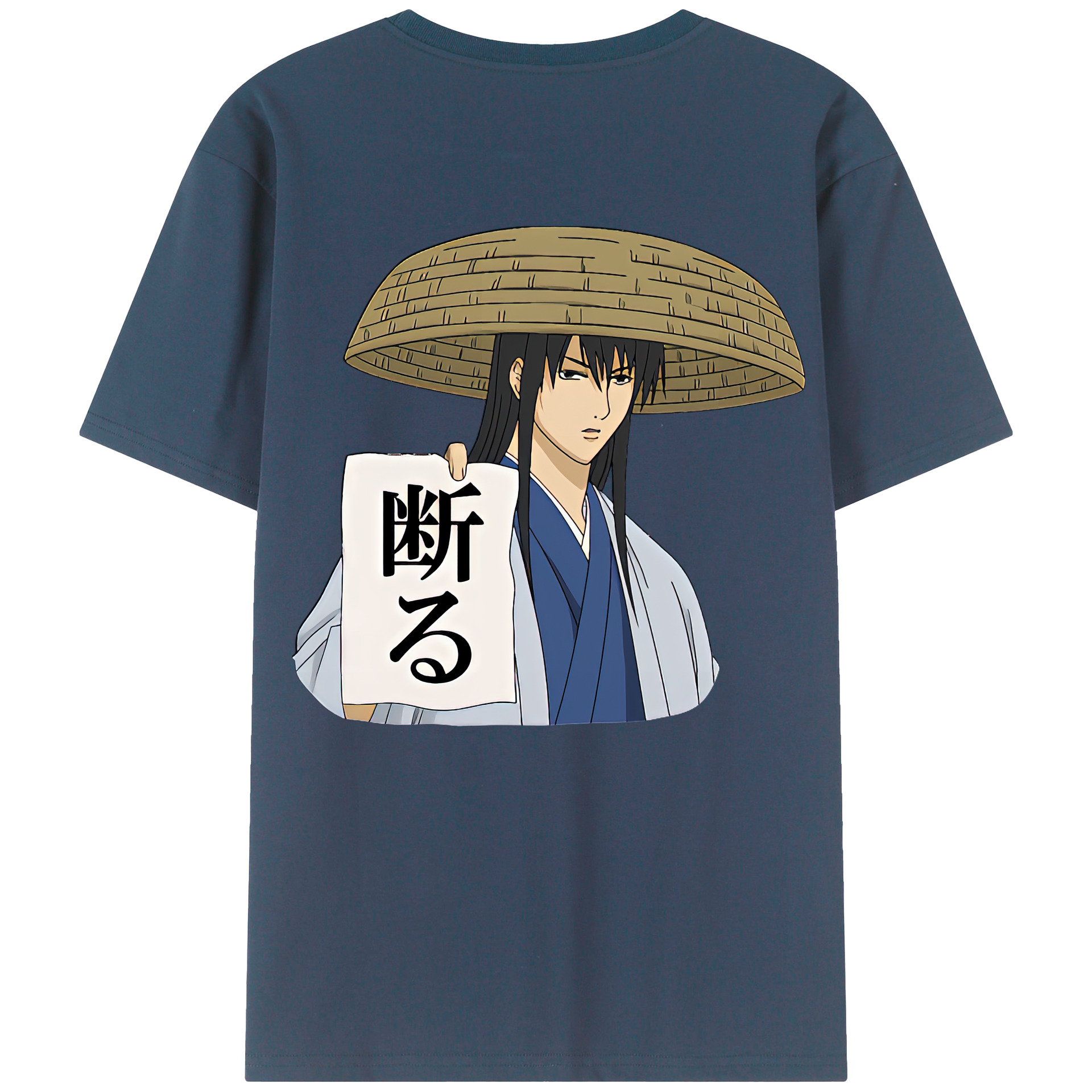 （画像用） ぎんたま 坂田銀時（さかたぎんとき） 神楽 志村新八（しむら しんぱち） GINTAMA Sakata Gintoki Kagura Shimura Shinpachi 綿100％半袖Tシャツ（背面プリント）
