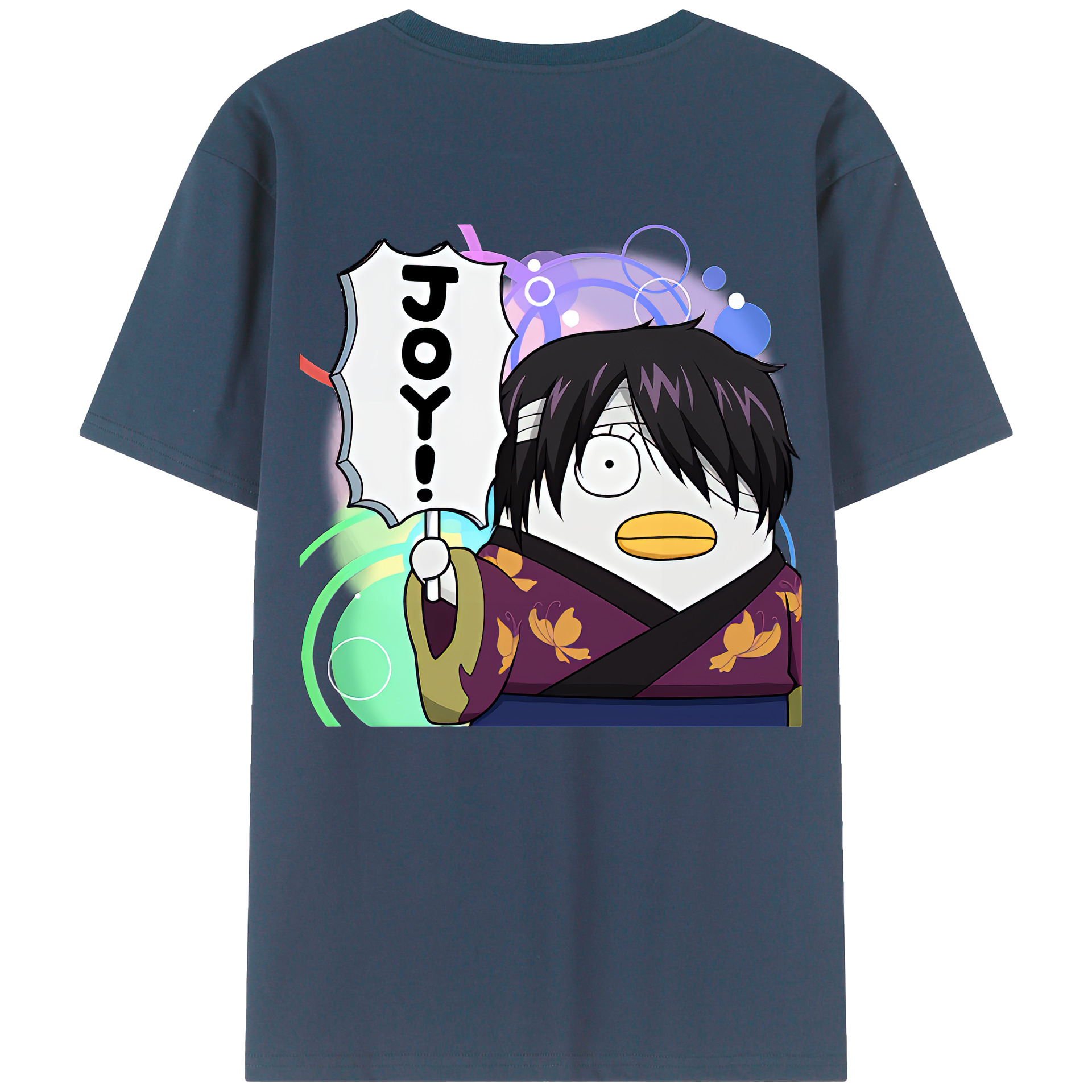 （画像用） ぎんたま 坂田銀時（さかたぎんとき） 神楽 志村新八（しむら しんぱち） GINTAMA Sakata Gintoki Kagura Shimura Shinpachi 綿100％半袖Tシャツ（背面プリント）