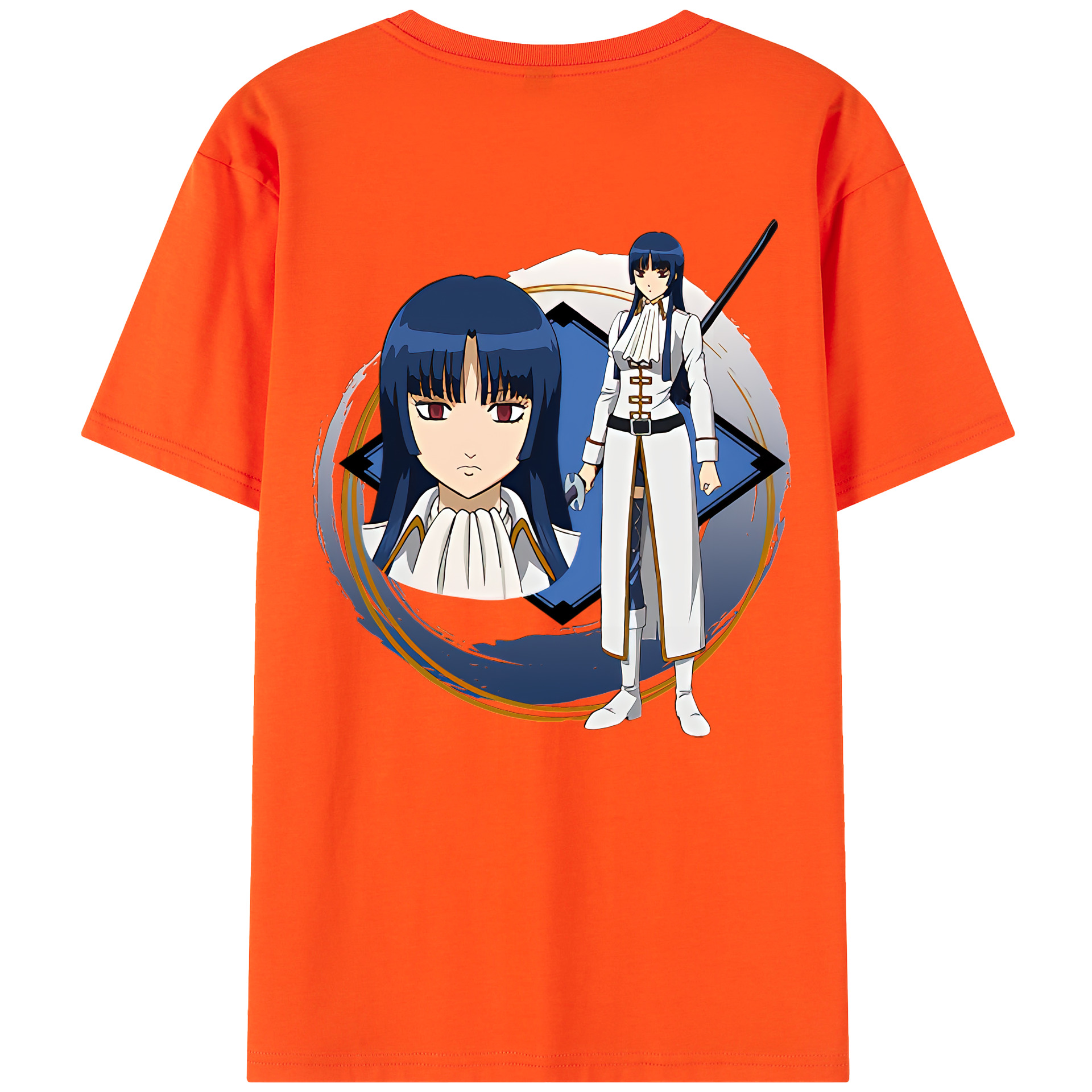 （画像用） ぎんたま 坂田銀時（さかたぎんとき） 神楽 志村新八（しむら しんぱち） GINTAMA Sakata Gintoki Kagura Shimura Shinpachi 綿100％半袖Tシャツ（背面プリント）