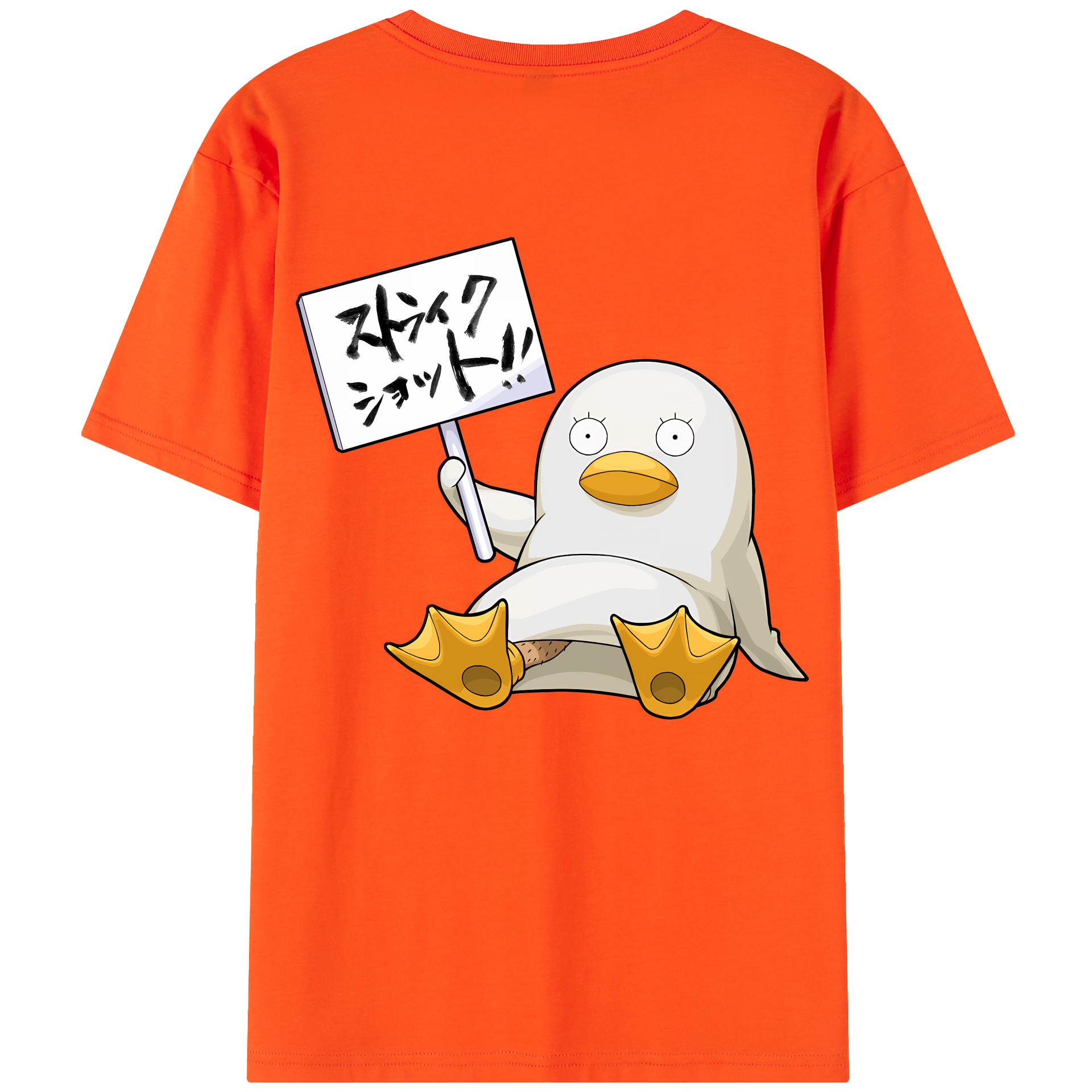 （画像用） ぎんたま 坂田銀時（さかたぎんとき） 神楽 志村新八（しむら しんぱち） GINTAMA Sakata Gintoki Kagura Shimura Shinpachi 綿100％半袖Tシャツ（背面プリント）
