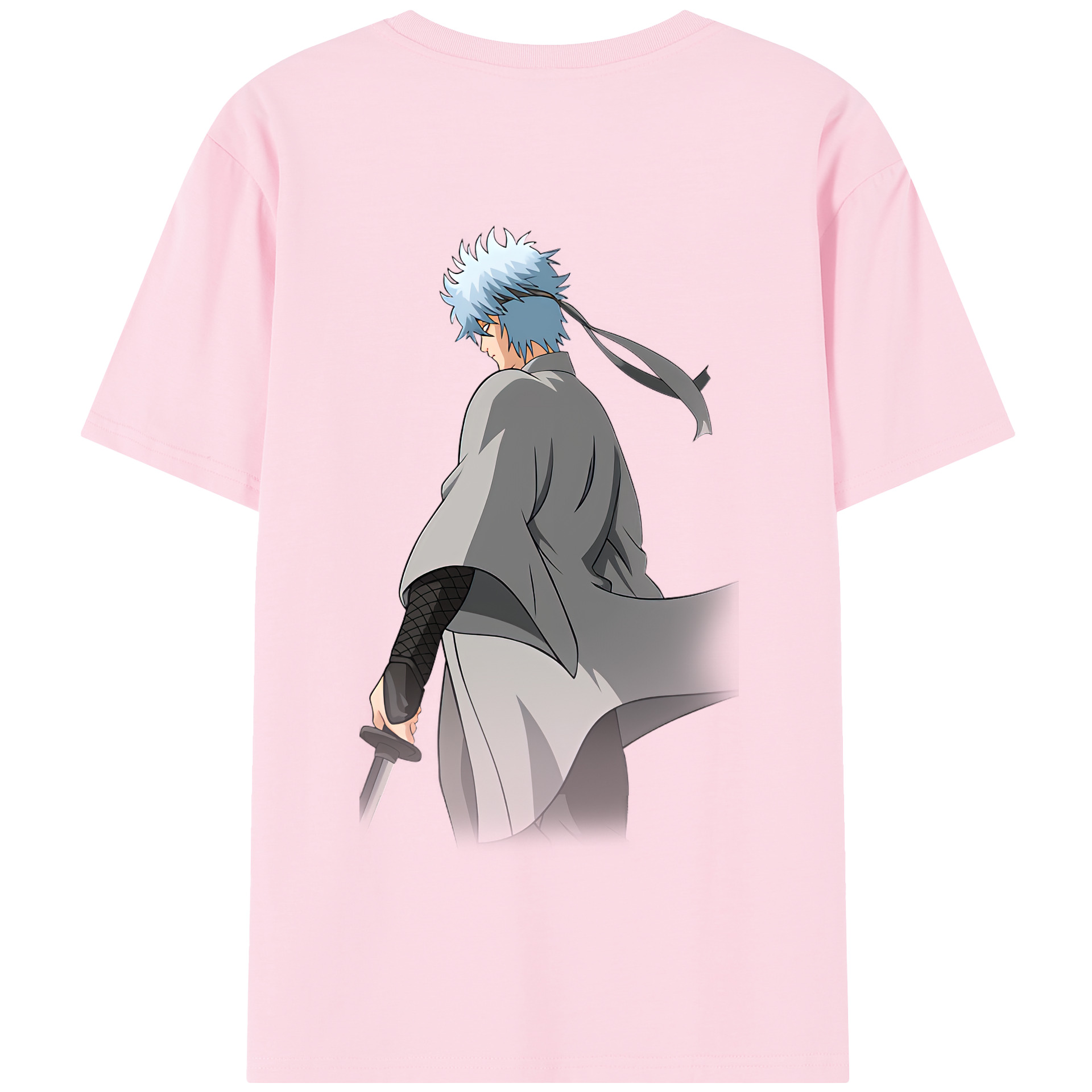 （画像用） ぎんたま 坂田銀時（さかたぎんとき） 神楽 志村新八（しむら しんぱち） GINTAMA Sakata Gintoki Kagura Shimura Shinpachi 綿100％半袖Tシャツ（背面プリント）