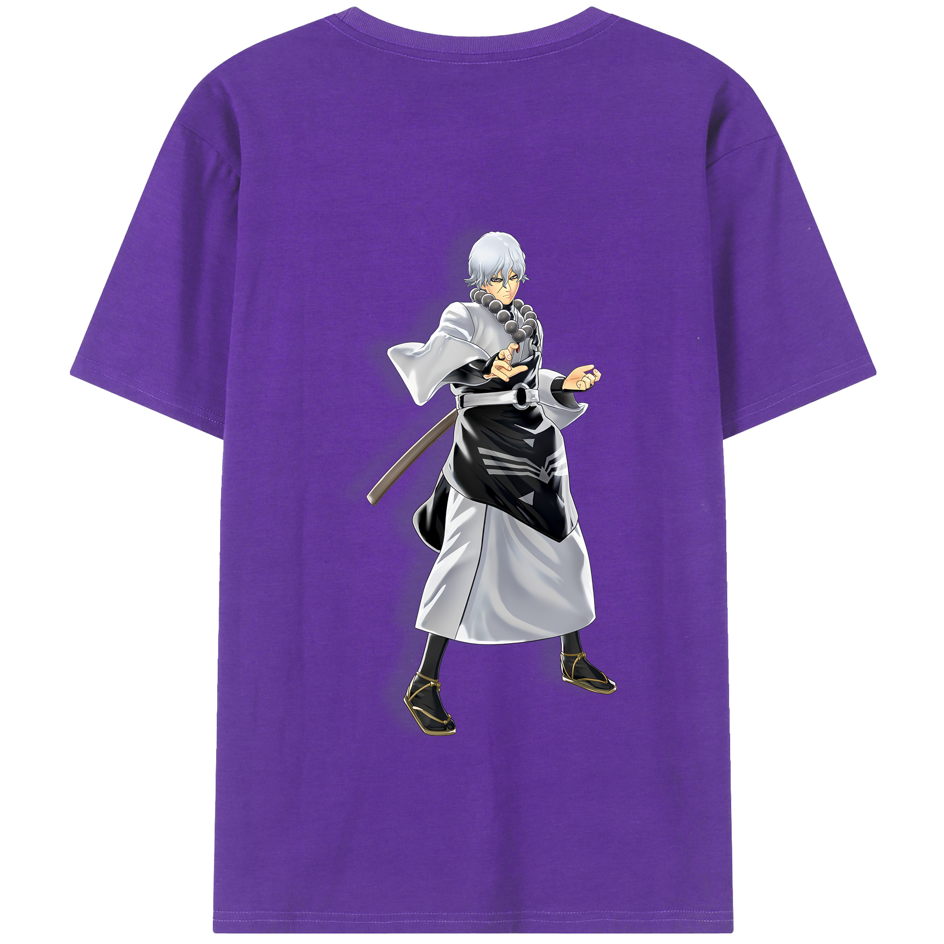 （画像用） ぎんたま 坂田銀時（さかたぎんとき） 神楽 志村新八（しむら しんぱち） GINTAMA Sakata Gintoki Kagura Shimura Shinpachi 綿100％半袖Tシャツ（背面プリント）