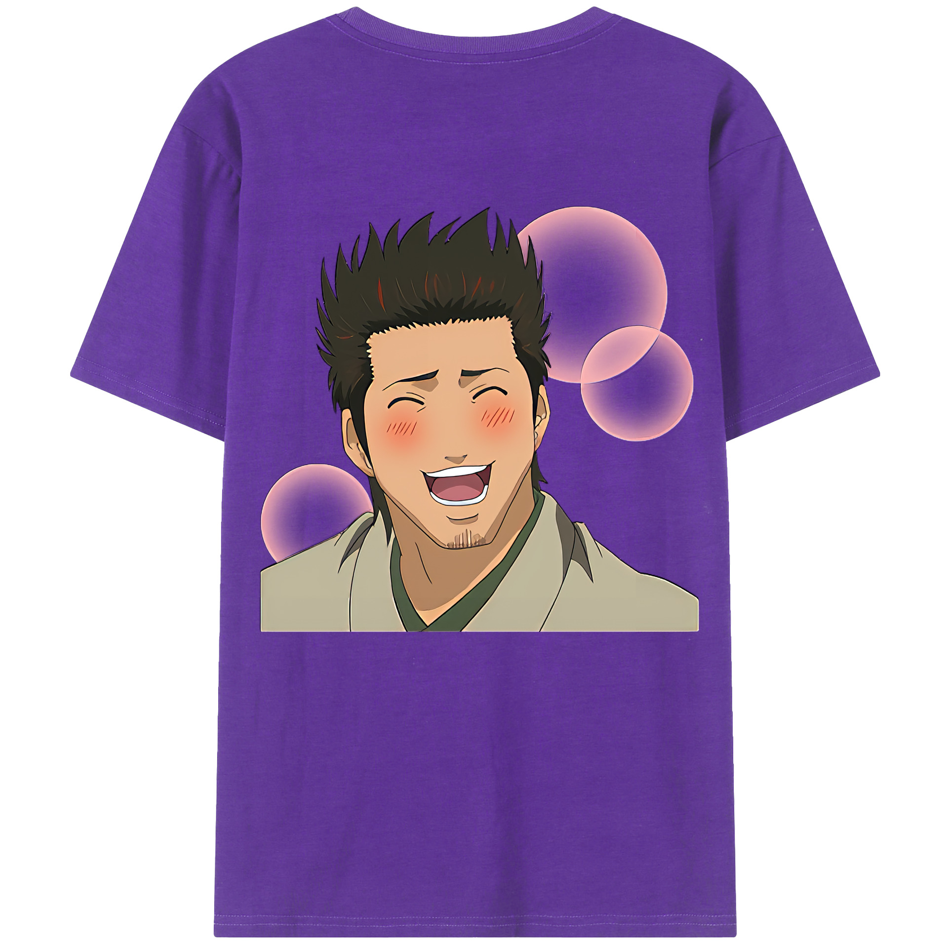 （画像用） ぎんたま 坂田銀時（さかたぎんとき） 神楽 志村新八（しむら しんぱち） GINTAMA Sakata Gintoki Kagura Shimura Shinpachi 綿100％半袖Tシャツ（背面プリント）