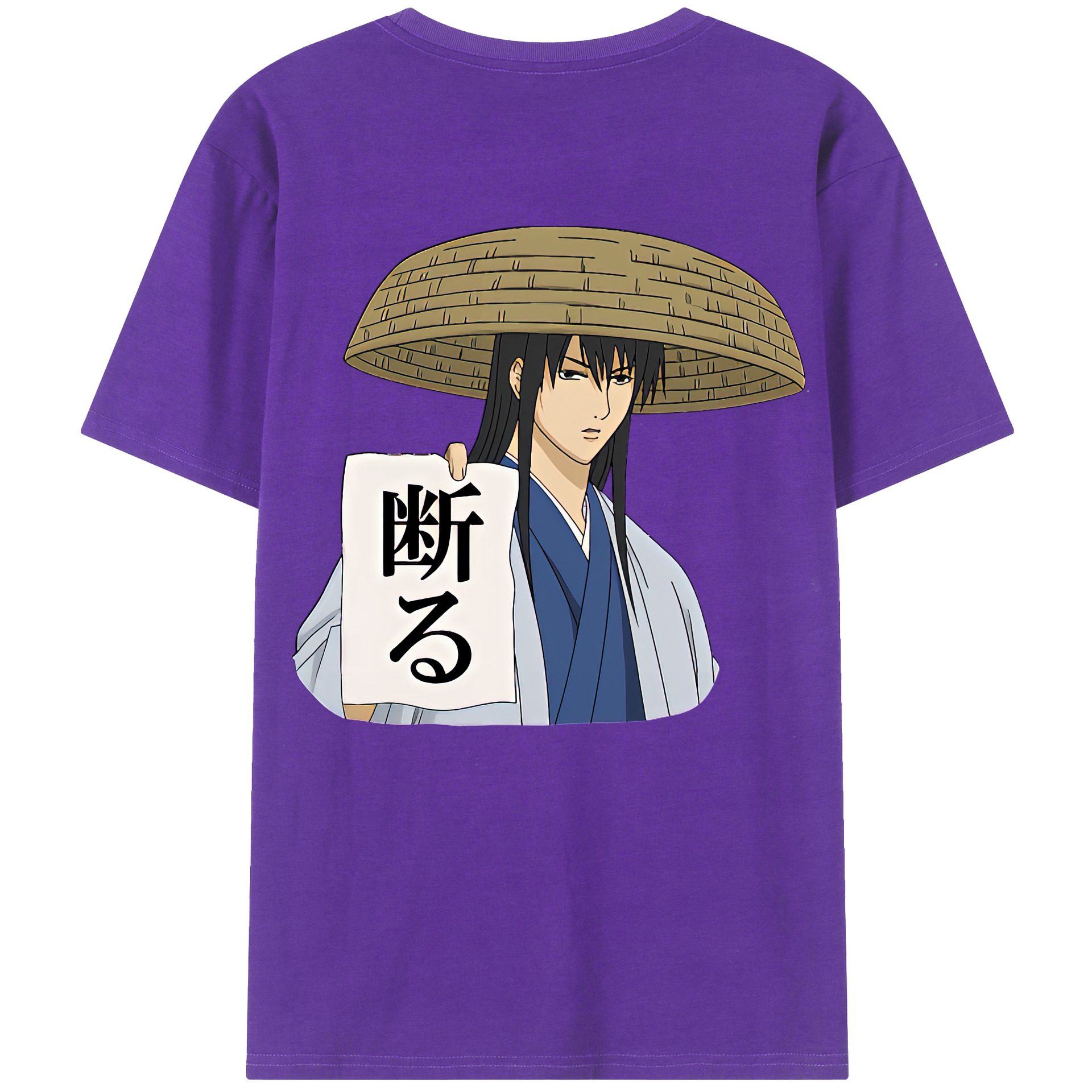 （画像用） ぎんたま 坂田銀時（さかたぎんとき） 神楽 志村新八（しむら しんぱち） GINTAMA Sakata Gintoki Kagura Shimura Shinpachi 綿100％半袖Tシャツ（背面プリント）