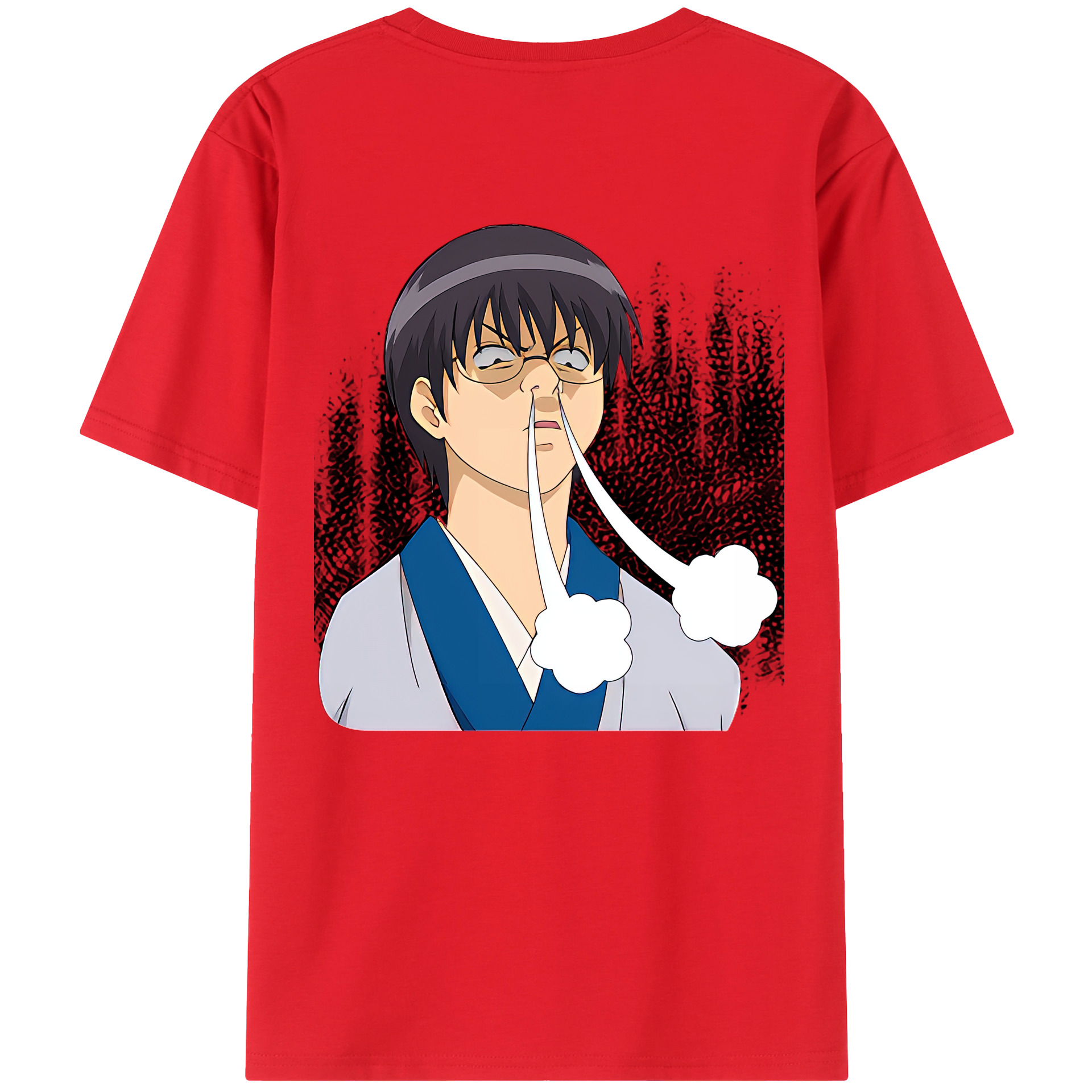 （画像用） ぎんたま 坂田銀時（さかたぎんとき） 神楽 志村新八（しむら しんぱち） GINTAMA Sakata Gintoki Kagura Shimura Shinpachi 綿100％半袖Tシャツ（背面プリント）