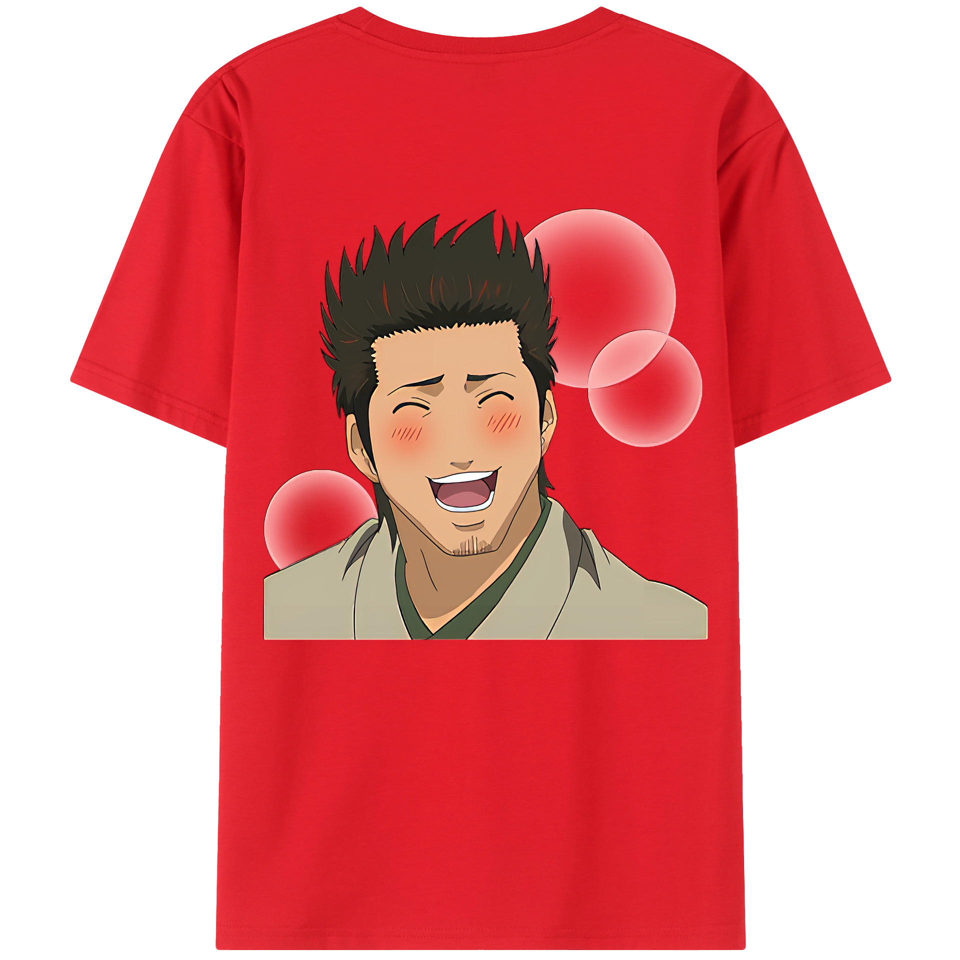 （画像用） ぎんたま 坂田銀時（さかたぎんとき） 神楽 志村新八（しむら しんぱち） GINTAMA Sakata Gintoki Kagura Shimura Shinpachi 綿100％半袖Tシャツ（背面プリント）