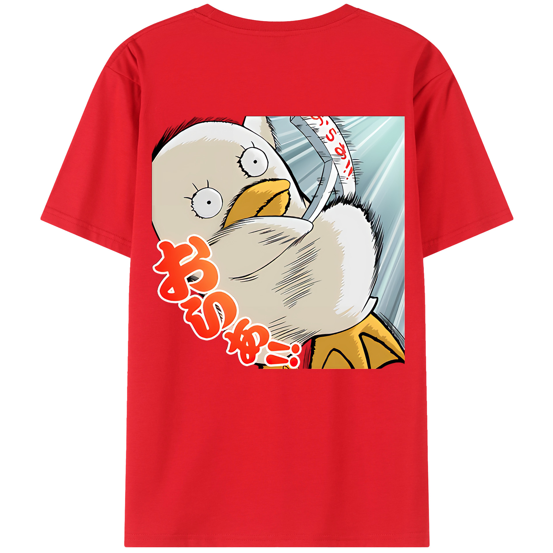 （画像用） ぎんたま 坂田銀時（さかたぎんとき） 神楽 志村新八（しむら しんぱち） GINTAMA Sakata Gintoki Kagura Shimura Shinpachi 綿100％半袖Tシャツ（背面プリント）