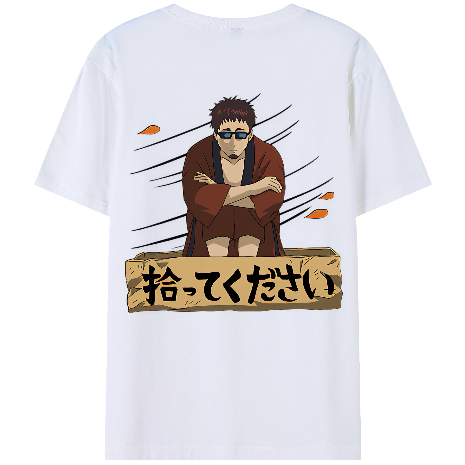 （画像用） ぎんたま 坂田銀時（さかたぎんとき） 神楽 志村新八（しむら しんぱち） GINTAMA Sakata Gintoki Kagura Shimura Shinpachi 綿100％半袖Tシャツ（背面プリント）